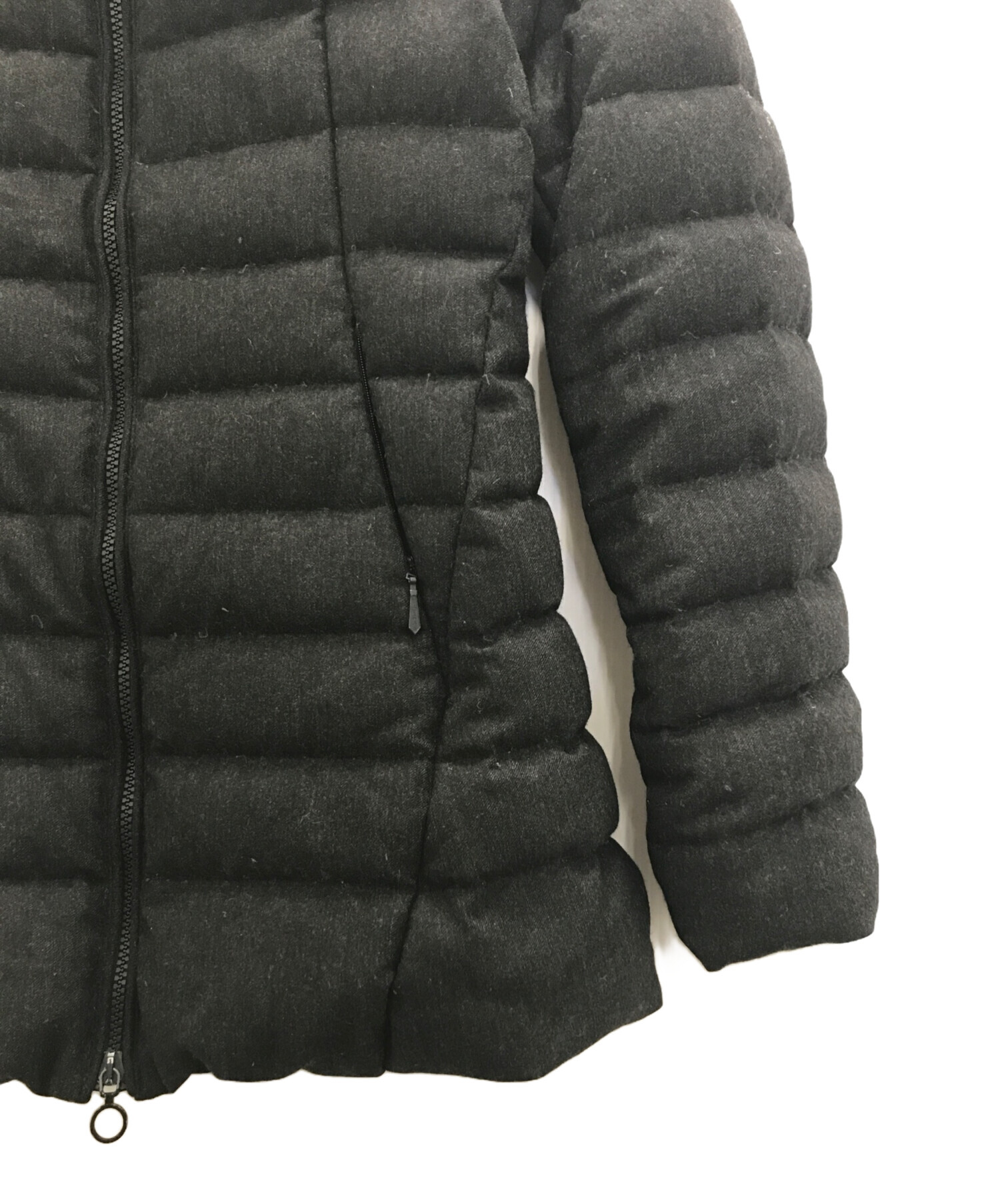 中古・古着通販】TATRAS (タトラス) カシミヤ混ダウンコート グレー