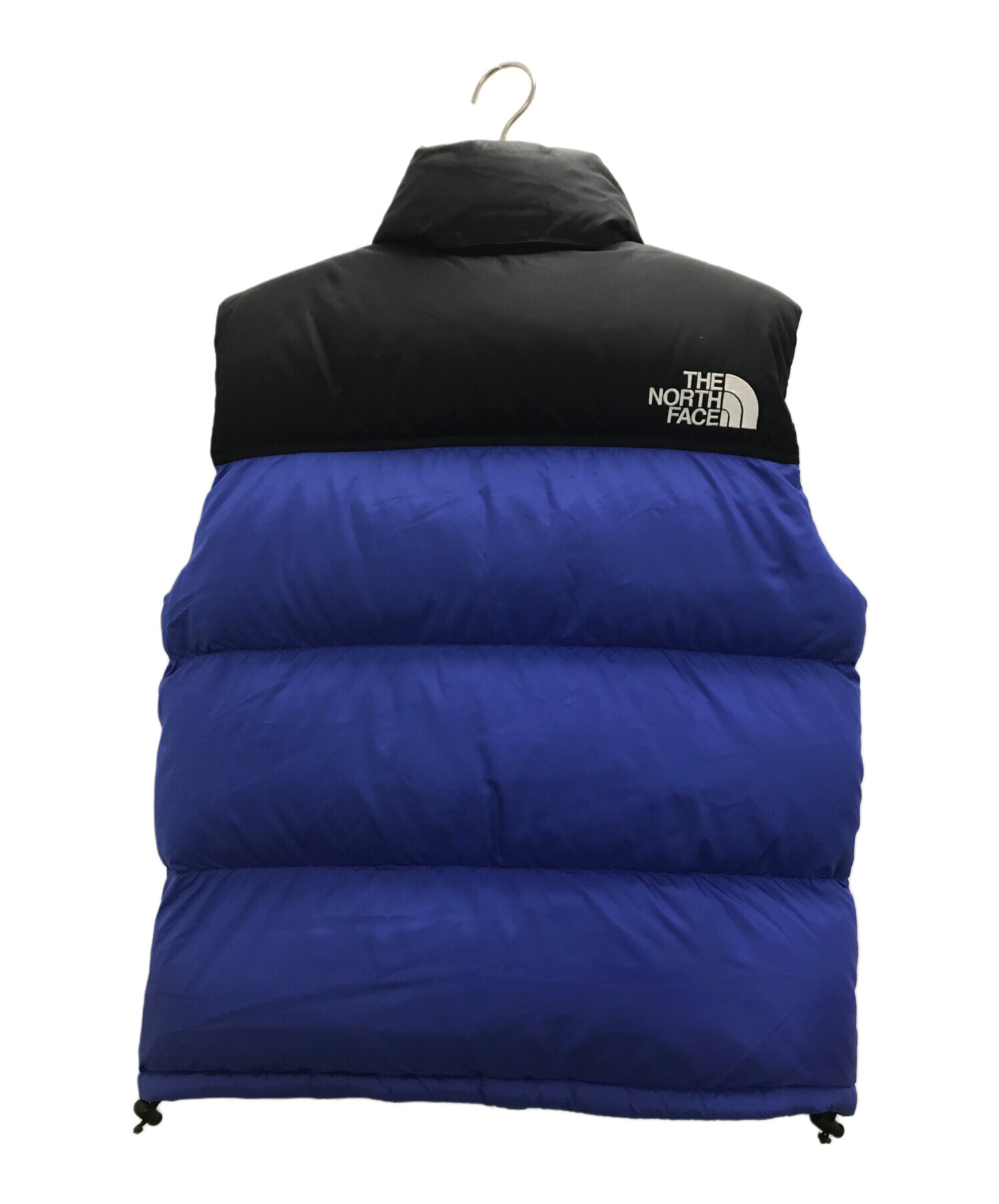 美品 ノースフェイス ヌプシダウンベスト L ブルー系 ND91843 THE NORTH FACE（ザ ノースフェイス） ダウンベスト メンズ ヌプシ