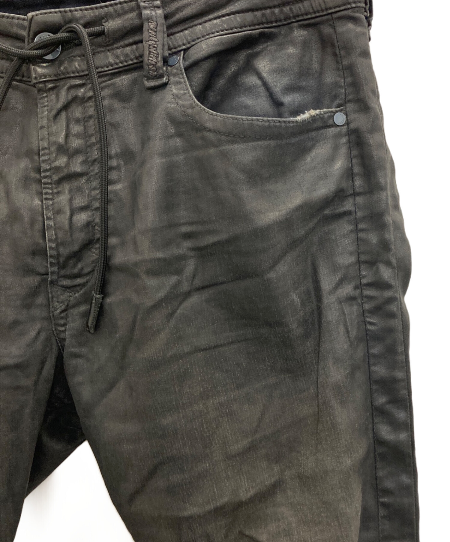 中古・古着通販】DIESEL (ディーゼル) THAVAR ジョグデニム ブラック 