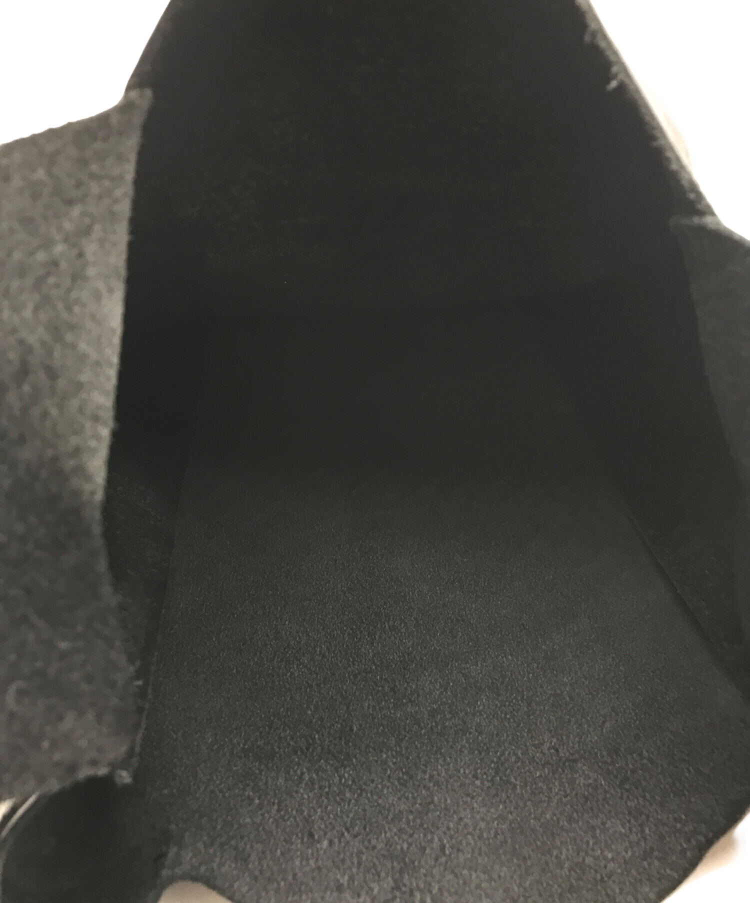 中古・古着通販】Y's (ワイズ) COW LEATHER CLASP PURSE BAG レザー