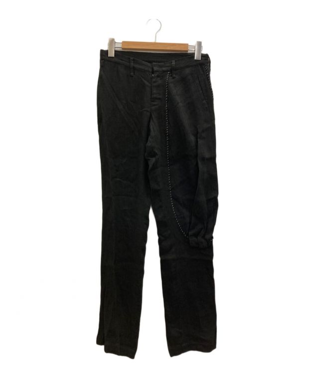 1983 Yohji Yamamoto リネンパンツ 中古・古着通販】YOHJI YAMAMOTO (ヨウジヤマモト) ステッチリネン