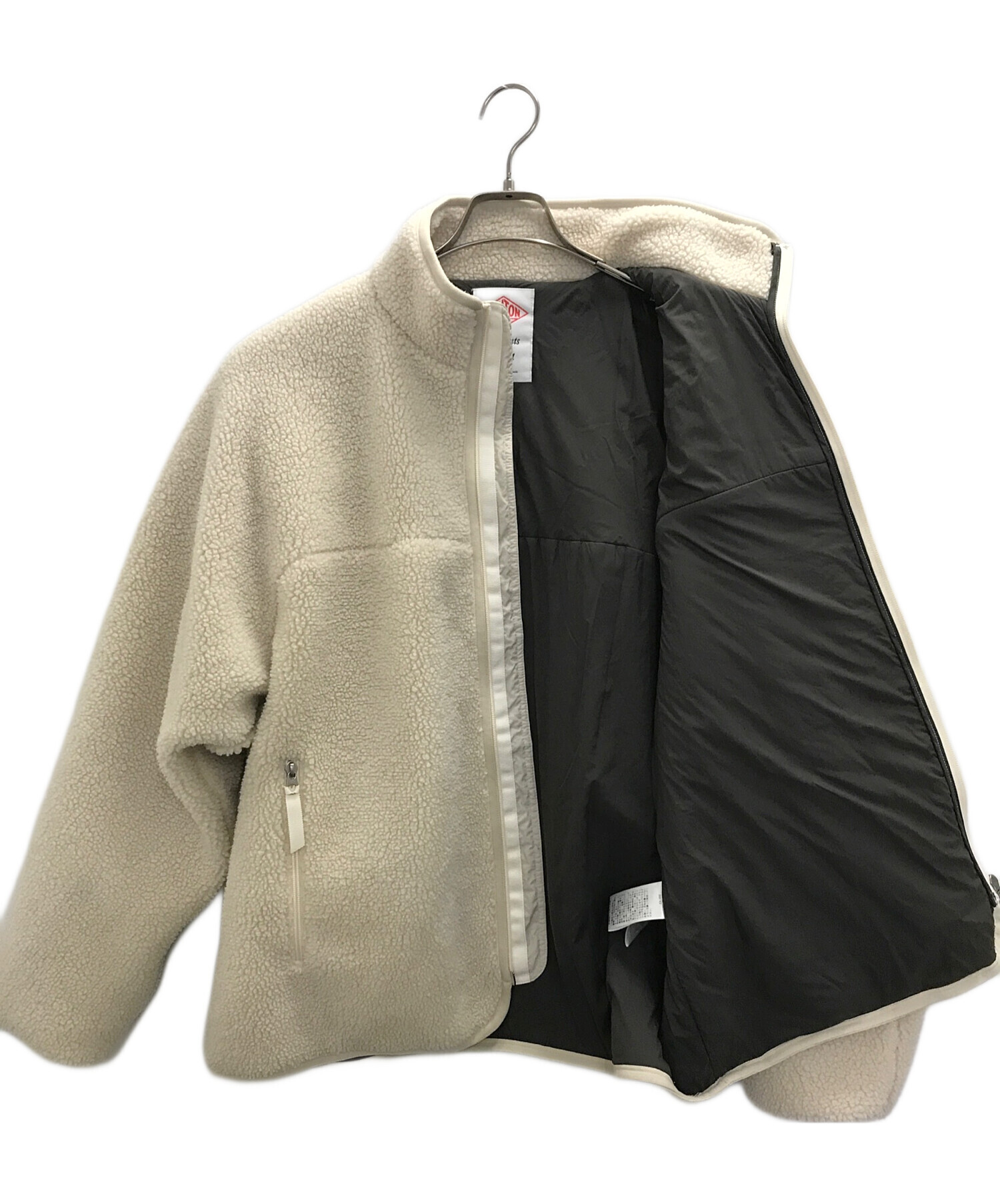 中古・古着通販】DANTON (ダントン) スタンドカラーボアジャケット 