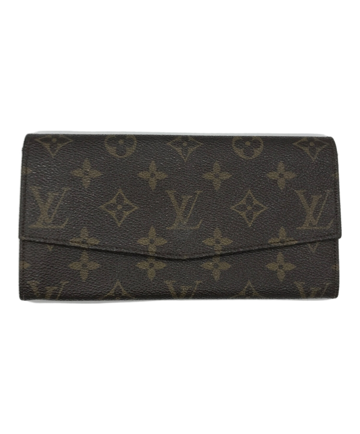 中古・古着通販】LOUIS VUITTON (ルイ ヴィトン) 長財布 ブラウン
