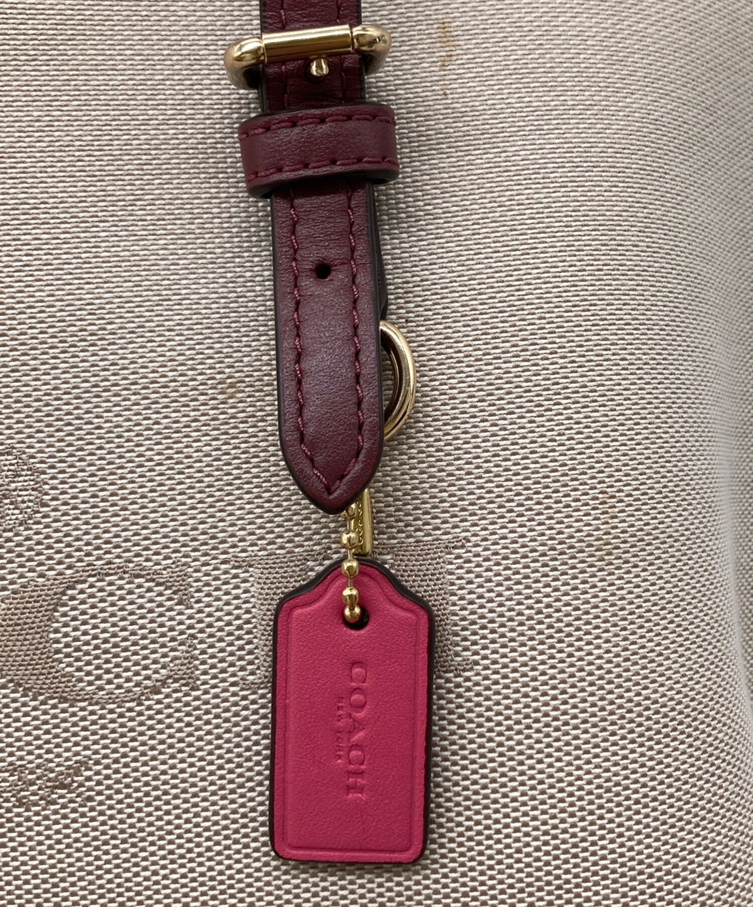 中古・古着通販】COACH (コーチ) キャンバス2WAYショルダーバッグ