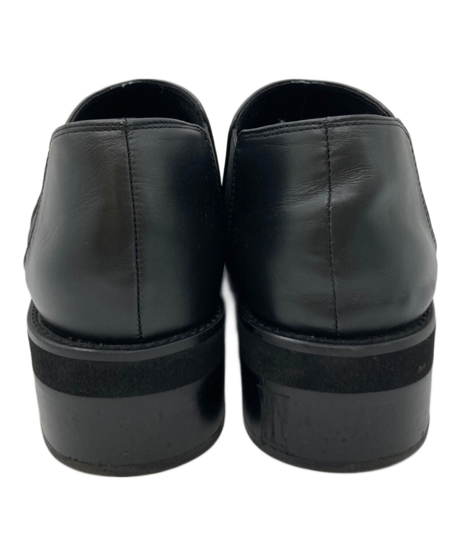 中古・古着通販】Lui's (ルイス) サイドゴアシューズ ブラック サイズ