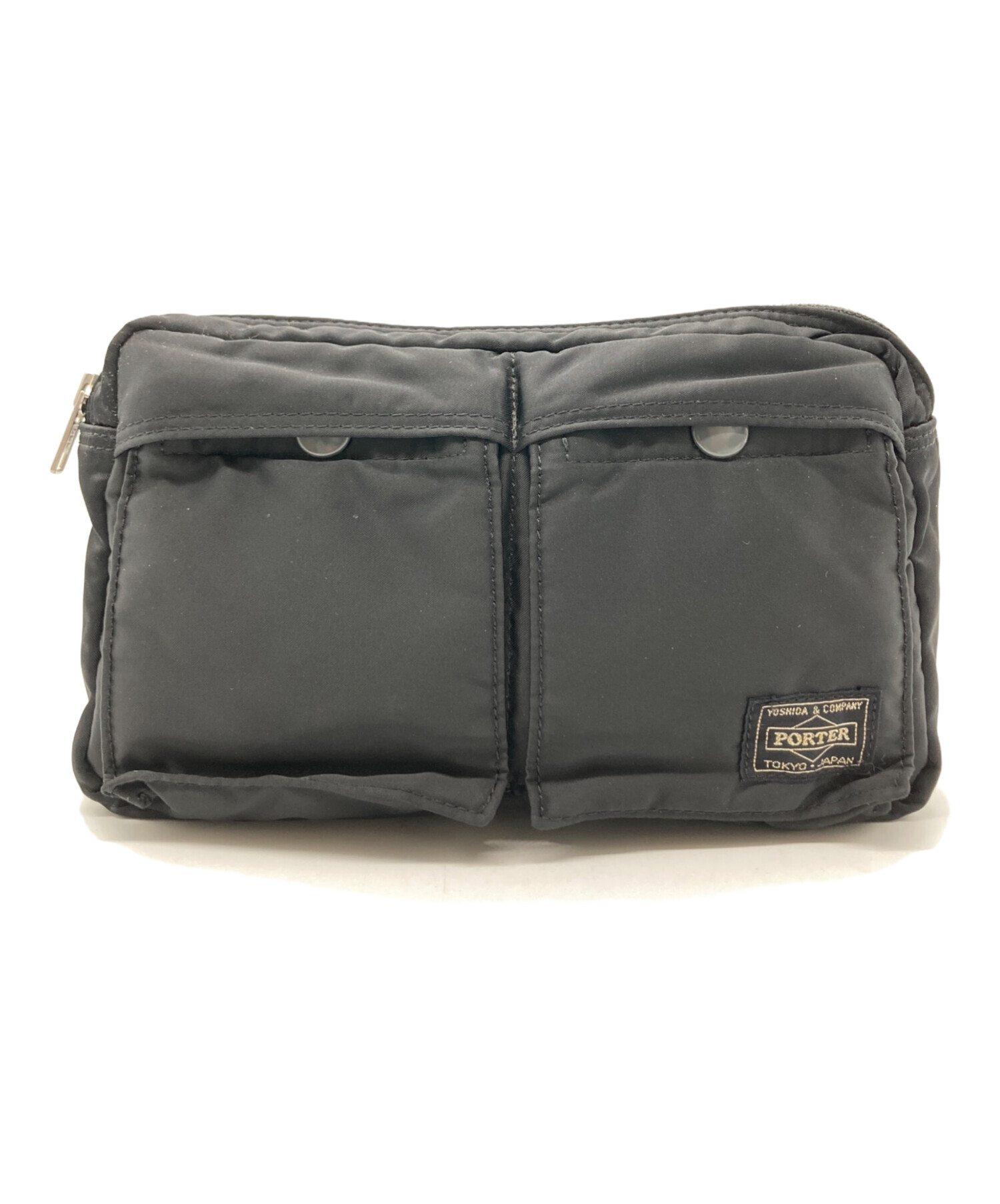 中古・古着通販】PORTER (ポーター) タンカー ボディーバッグ ブラック