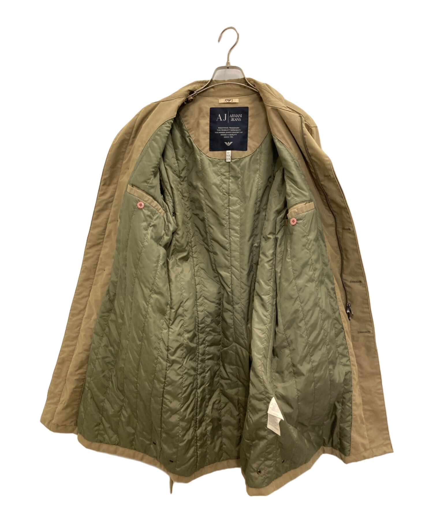 中古・古着通販】ARMANI JEANS (アルマーニジーンズ) ライニングコート