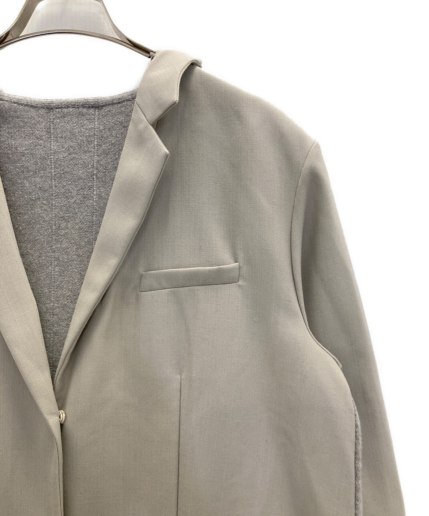 René ベージュ ニットコート サイズ36 楽天市場】【ルネ】Rene ミンクファーポケット アンゴラ混 ノーカラー