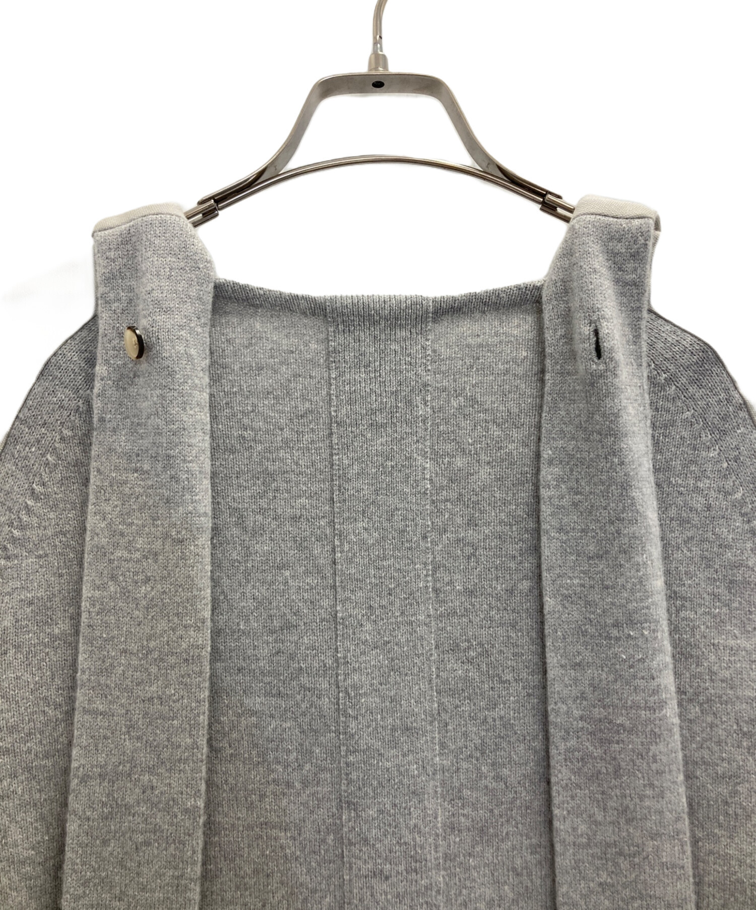 中古・古着通販】IRENE (アイレネ) ニット切替ジャケット ベージュ