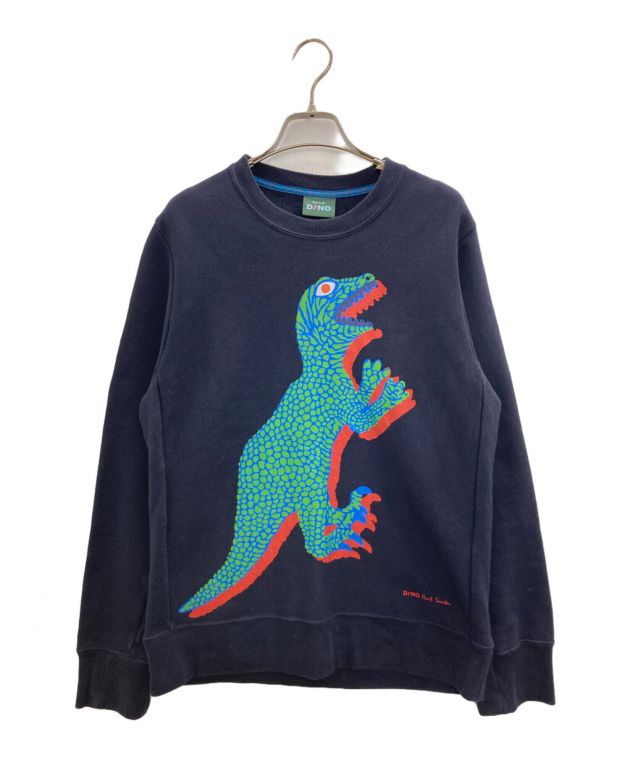 PS ポールスミス・DINO 恐竜プリント トレーナー・ Mサイズ・新品タグ付 中古・古着通販】Paul Smith DINO (ポールスミスDINO) プリント