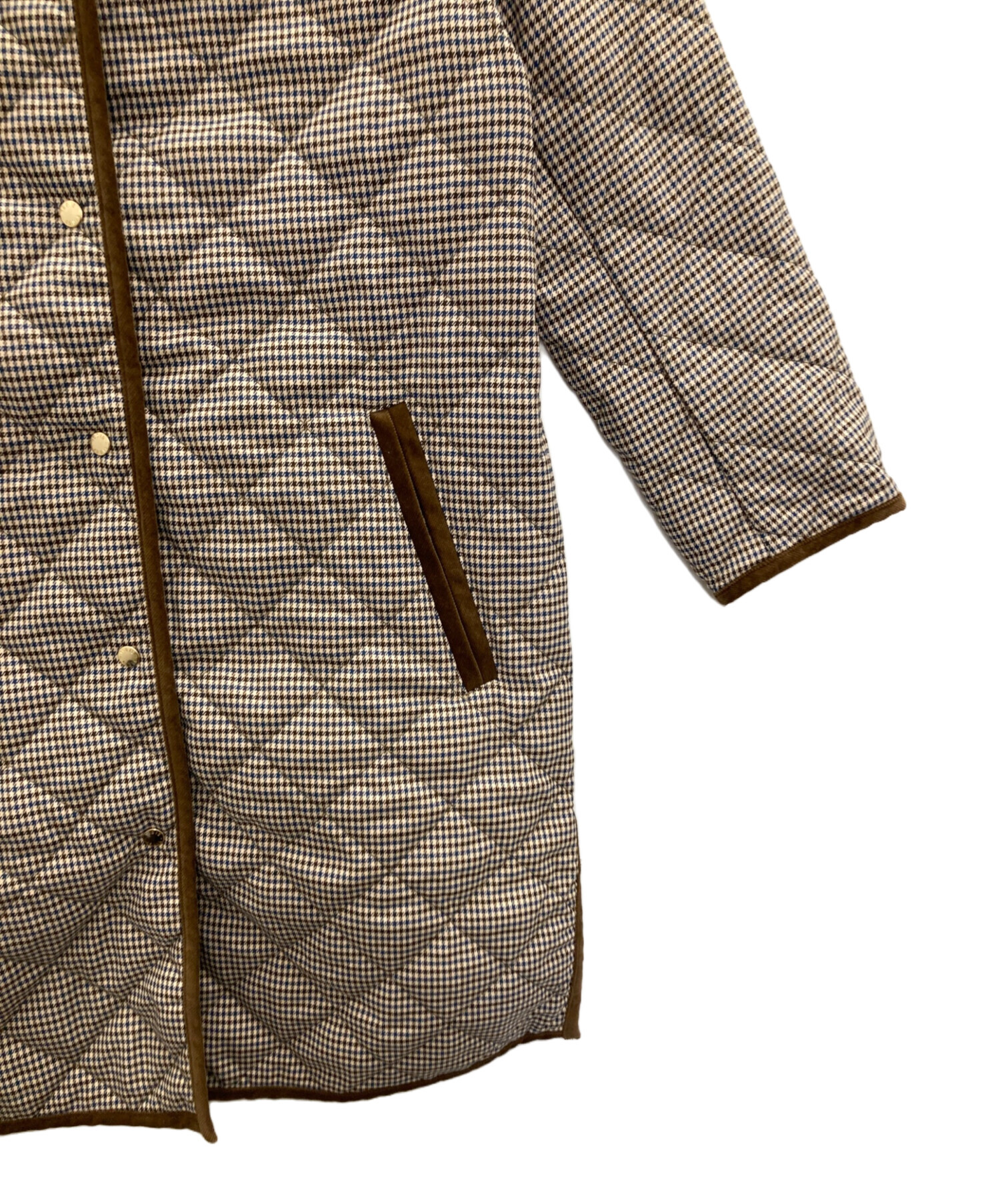 中古・古着通販】23区 (ニジュウサンク) 中綿 キルティング チェック柄