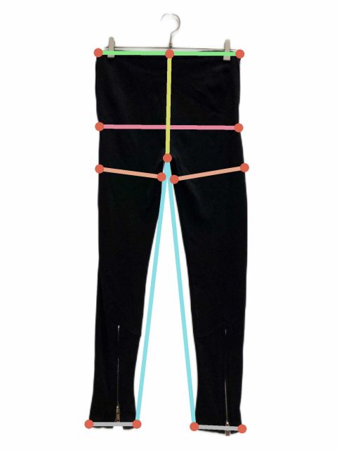中古・古着通販】GIVENCHY (ジバンシィ) サイドジップパンツ ブラック