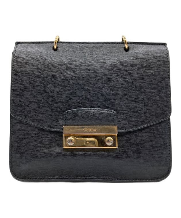 中古・古着通販】FURLA (フルラ) 2WAYショルダーバッグ ブラック