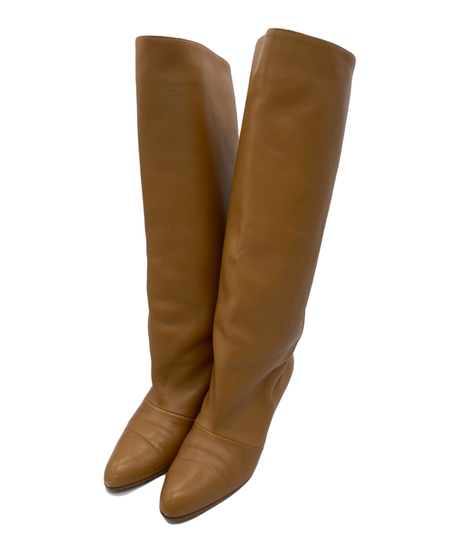 NEBULONIE. ネブローニ　ロングブーツ　ブラウン38 NEBULONIE. ネブローニロングブーツブラウン38