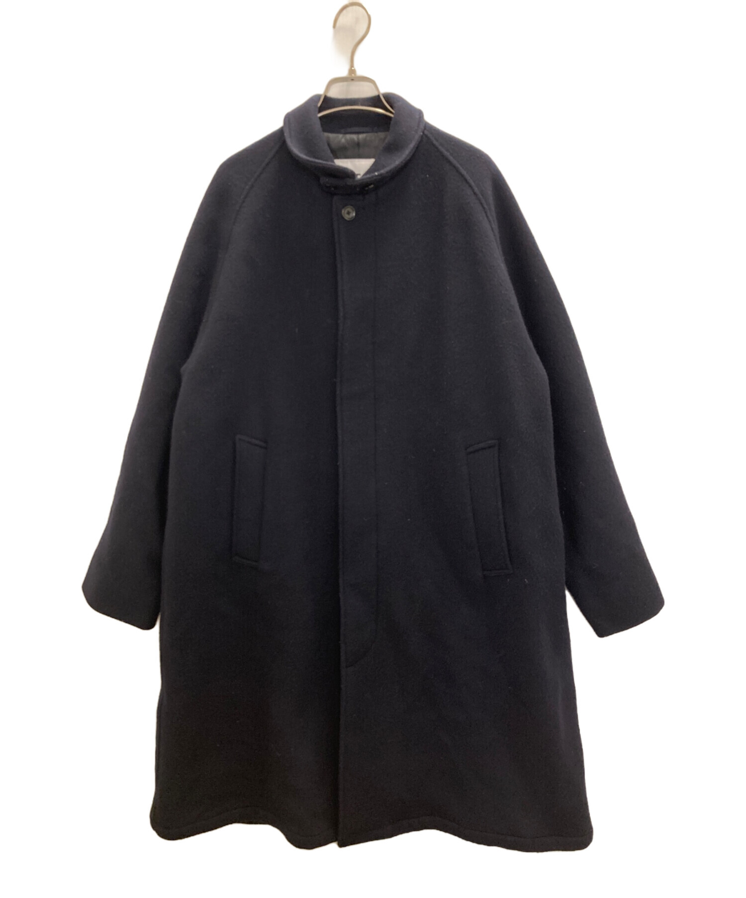 中古・古着通販】CITEN (シテン) 比翼コート ネイビー サイズ:M