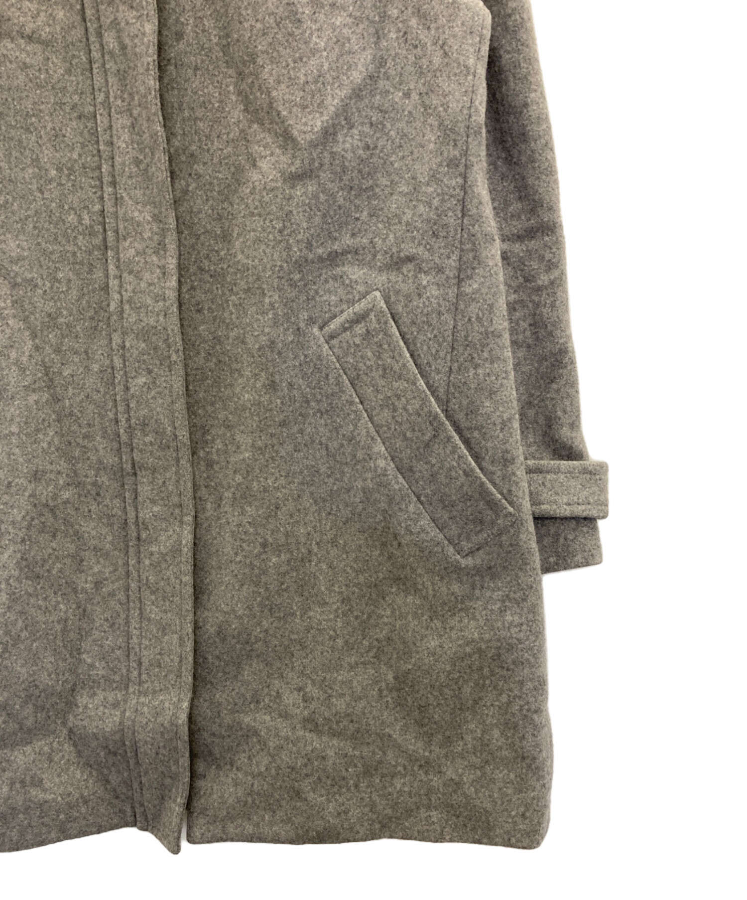 未使用品　Theory フード付きコート Pサイズ グレー/ピンク 中古・古着通販】theory luxe (セオリーリュクス) フーデッド