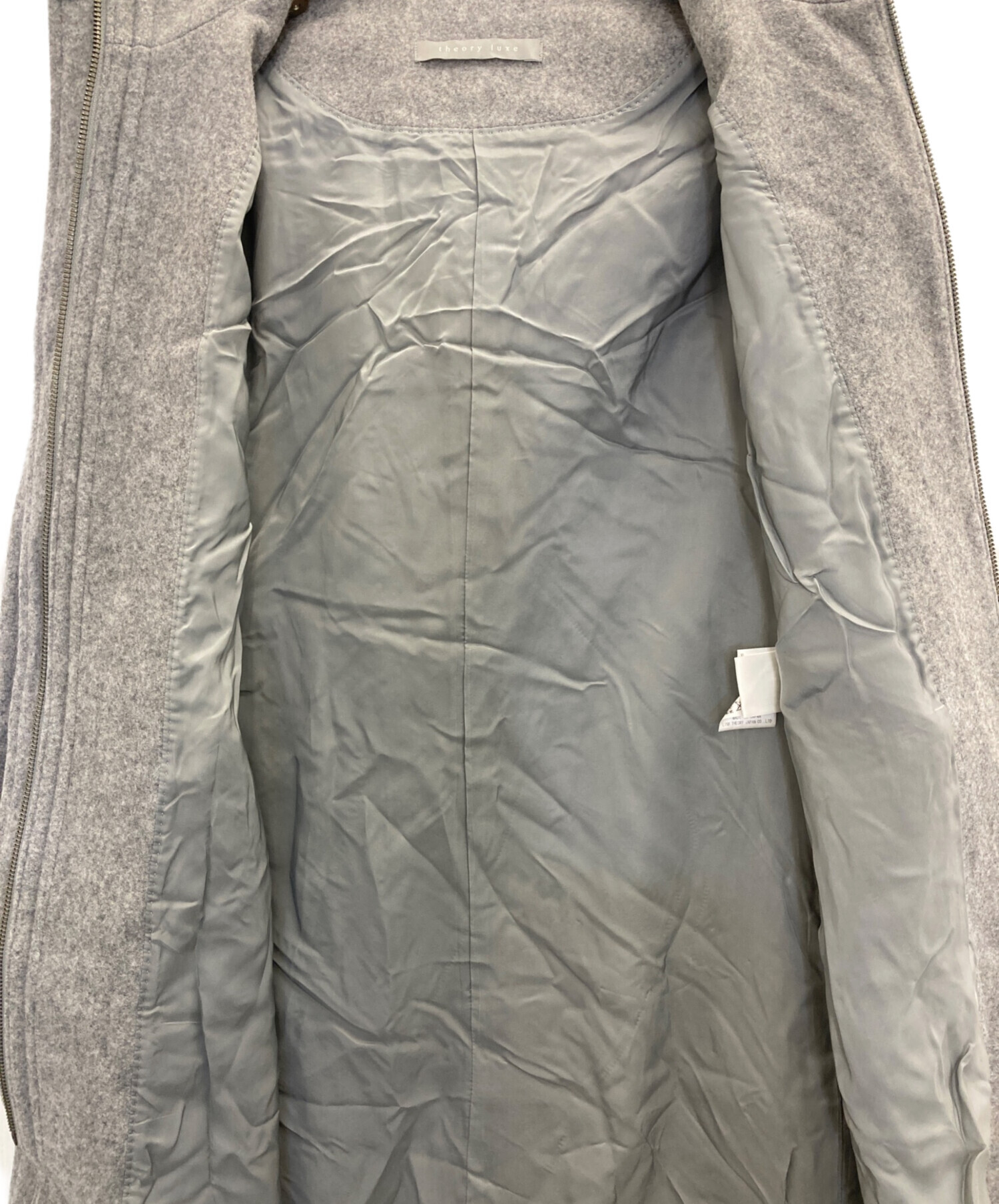 中古・古着通販】theory luxe (セオリーリュクス) フーデッド比翼