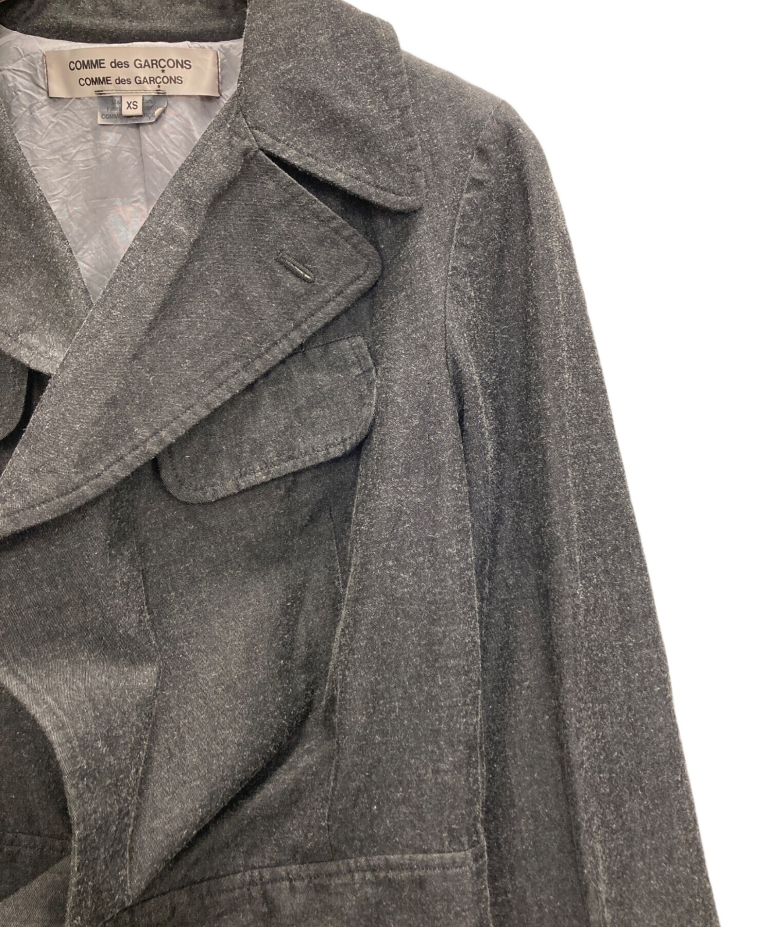 COMME des GARCONS　95AW　ベルテッドコート 中古・古着通販】COMME des GARCONS COMME des GARCONS