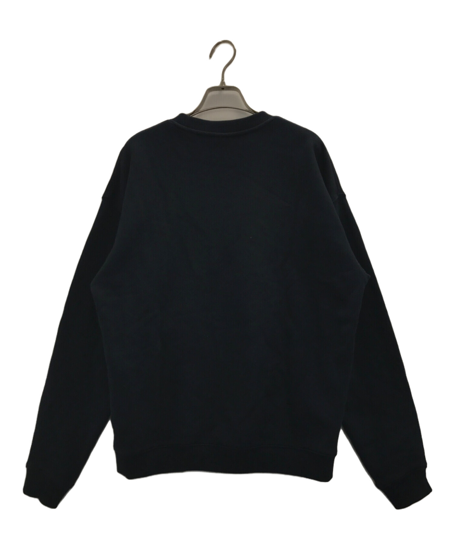 KITH ×   CREST CREWNECK 紺 中古・古着通販】KITH (キス) Crest Crewneck ネイビー サイズ:XS