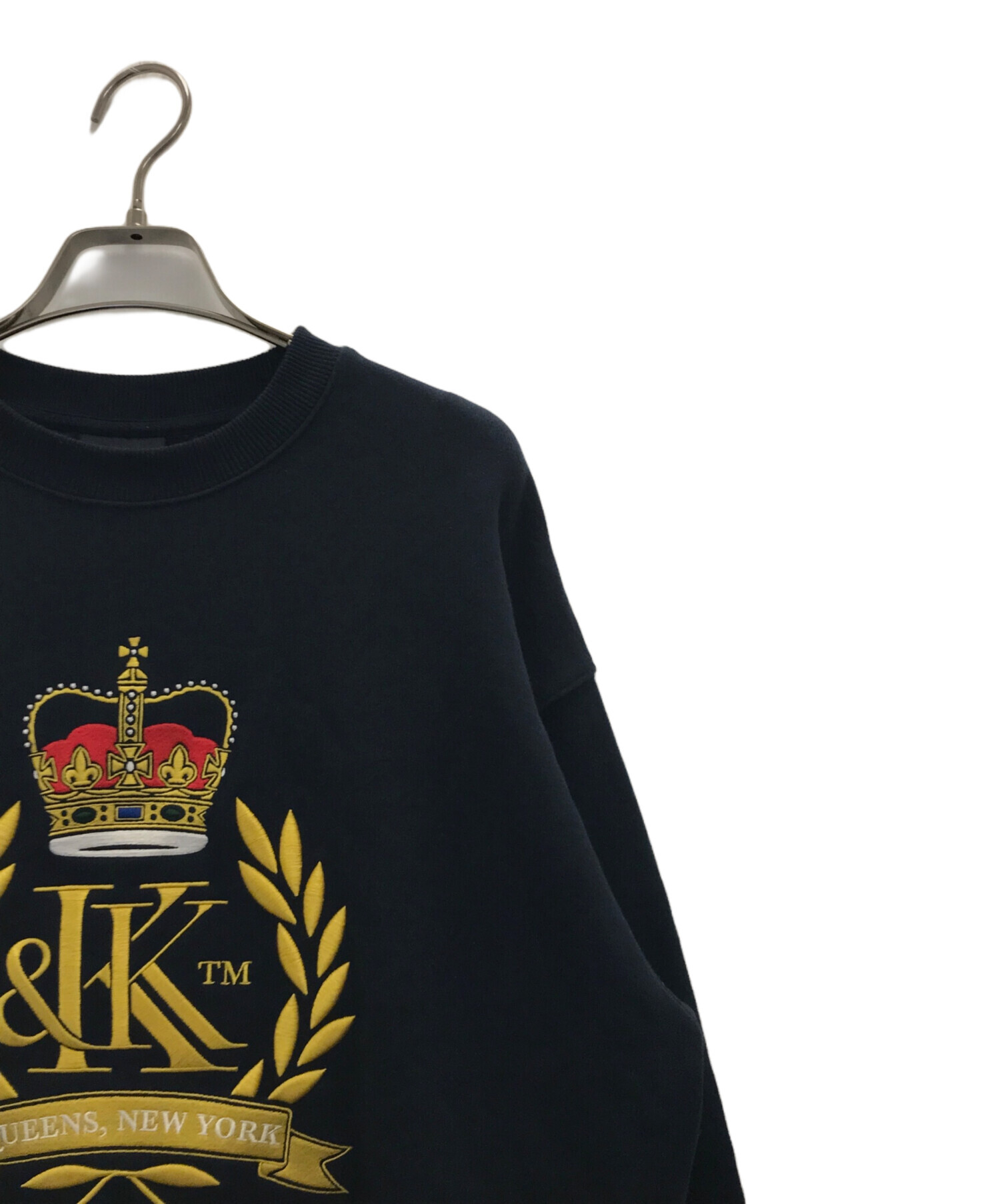 中古・古着通販】KITH (キス) Crest Crewneck ネイビー サイズ:XS