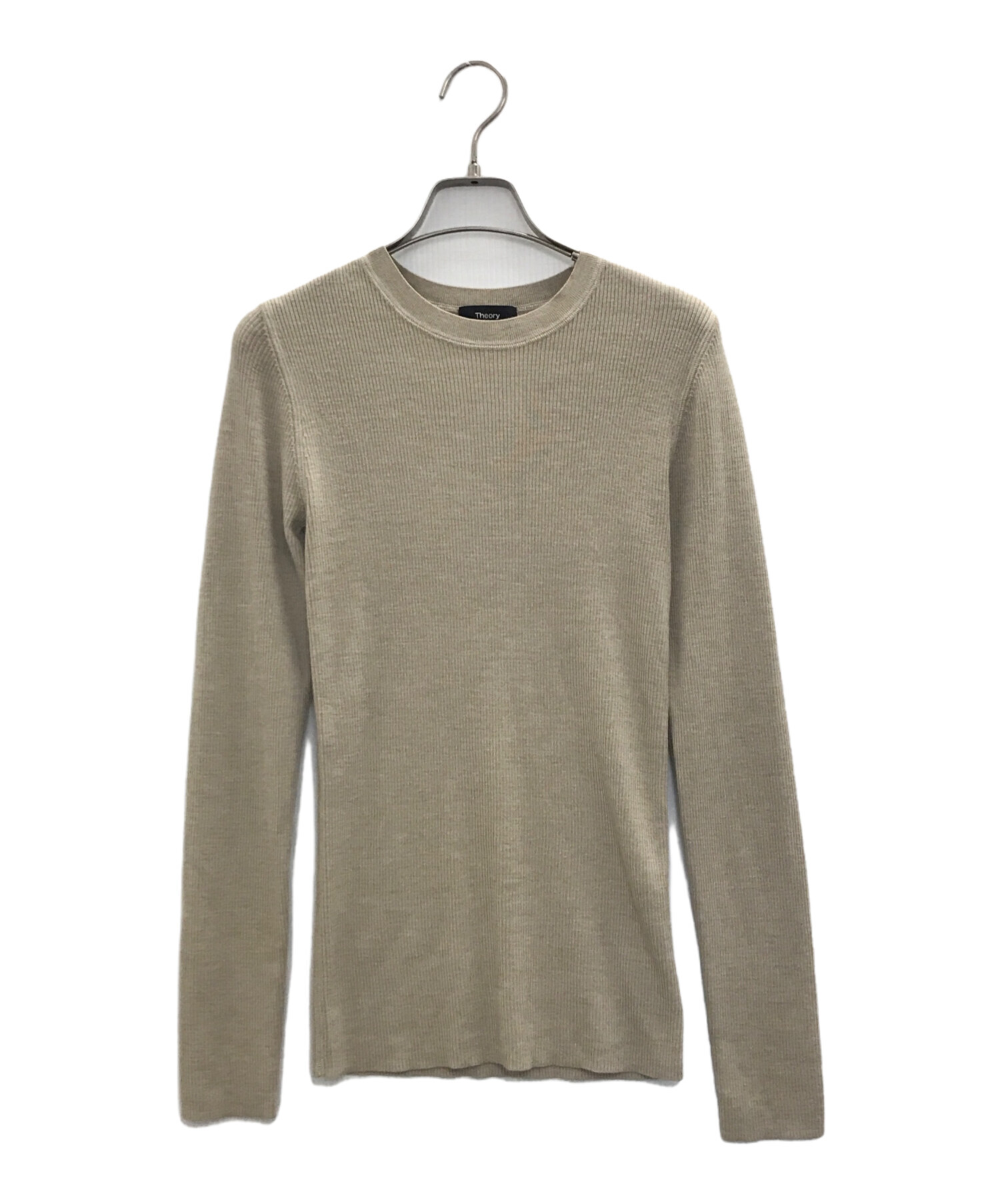 セオリー theory Safari掲載 パーカー セピアベージュ　春・秋 セオリー theory Safari掲載 パーカー セピアベージュ 春・秋