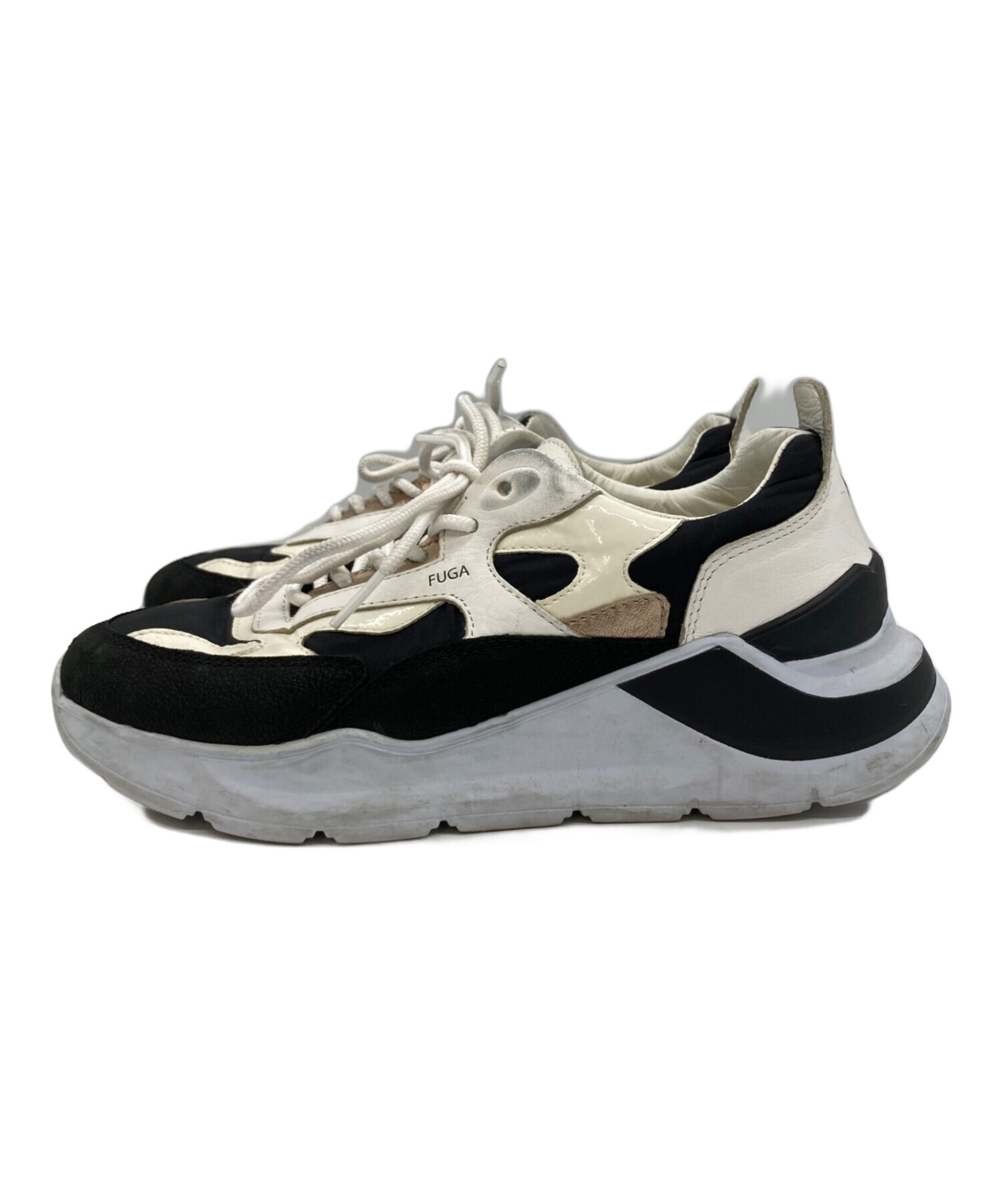 中古・古着通販】D.A.T.E. (デイト) FUGA NYLON BLACK ホワイト 
