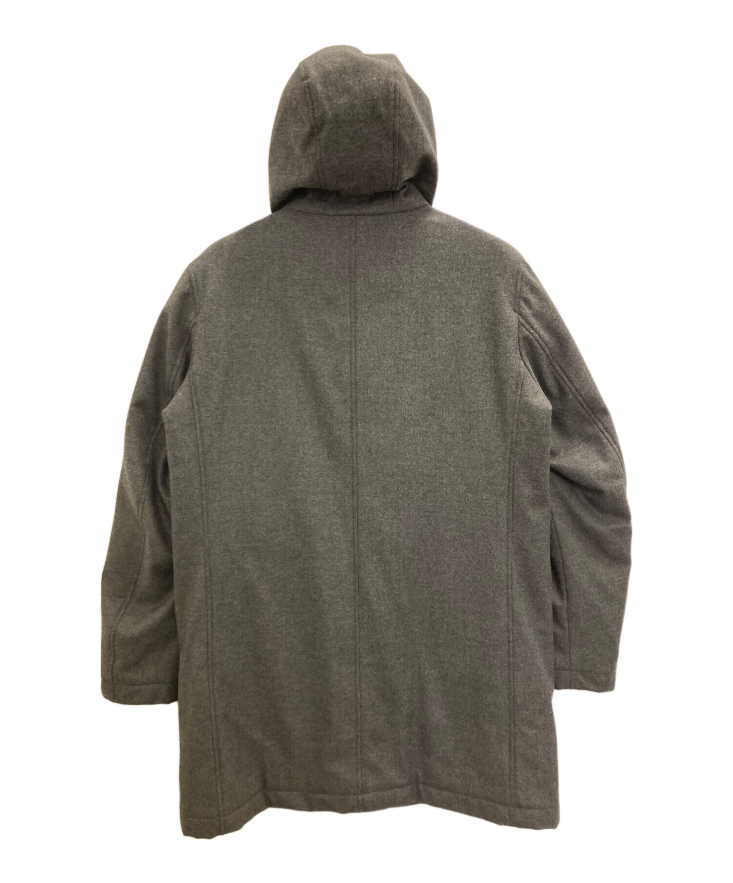 中古・古着通販】HERNO (ヘルノ) カシミヤ混中綿ショートコート グレー