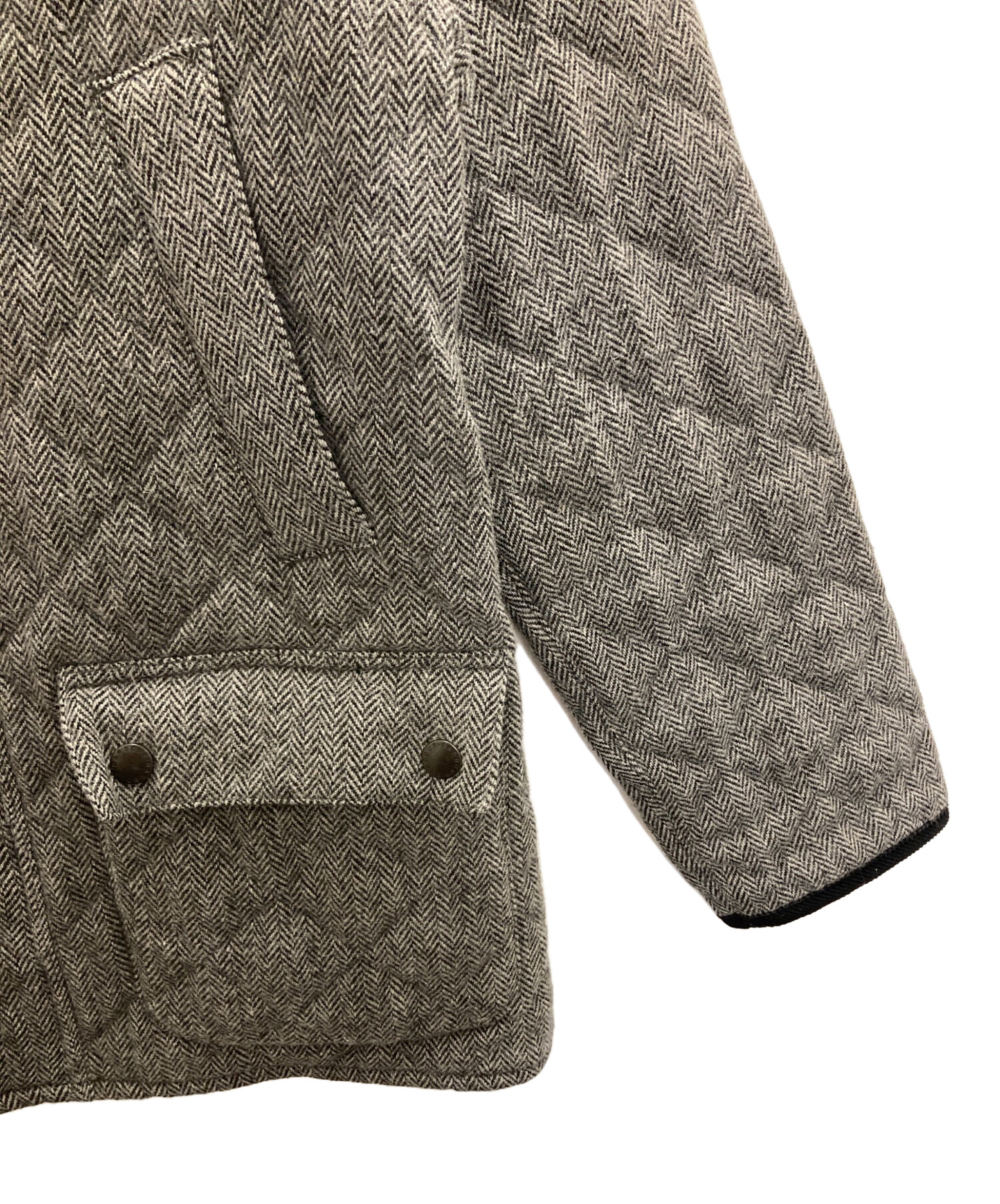 中古・古着通販】Barbour (バブアー) ウールビデイルジャケット グレー