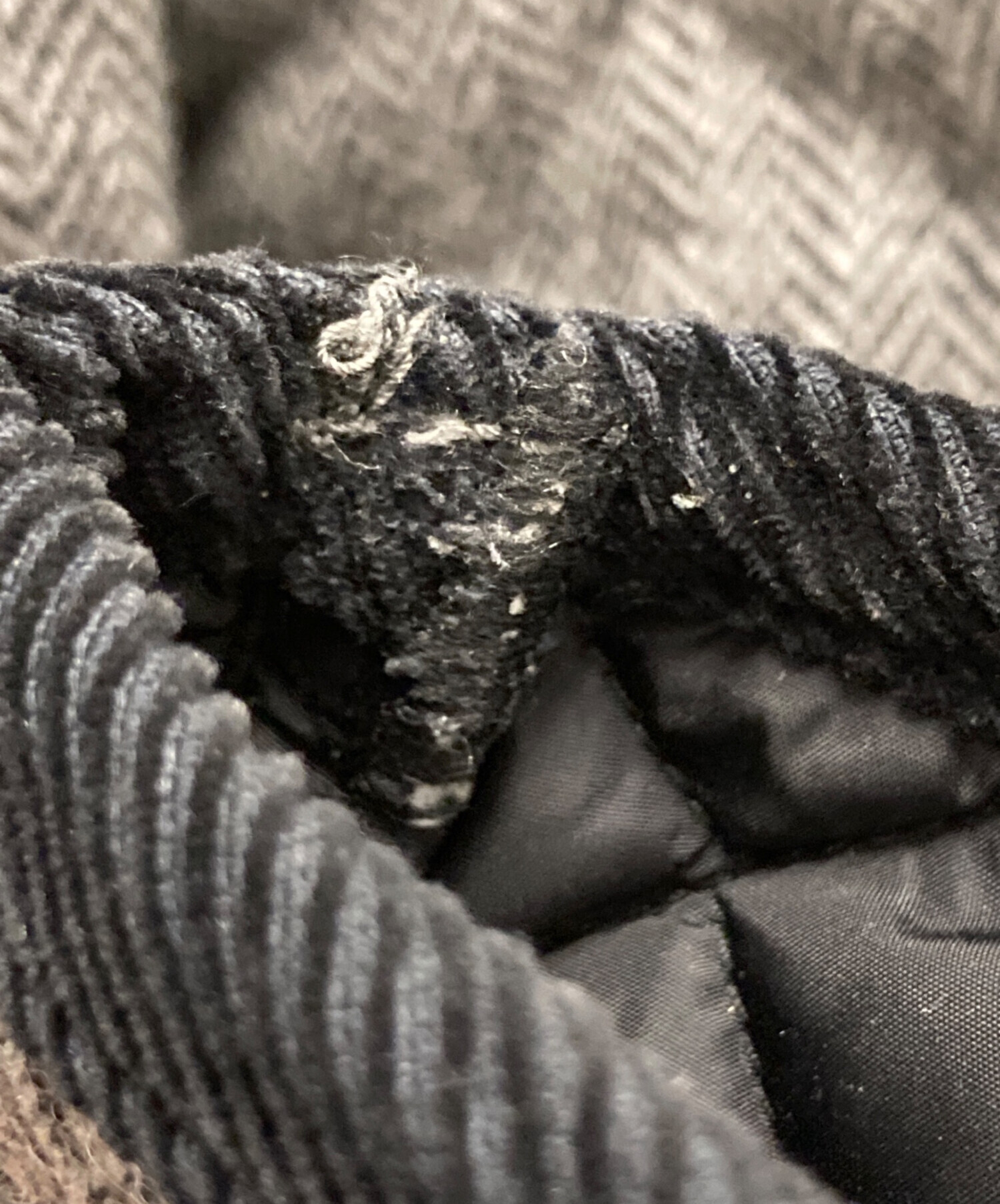 中古・古着通販】Barbour (バブアー) ウールビデイルジャケット グレー