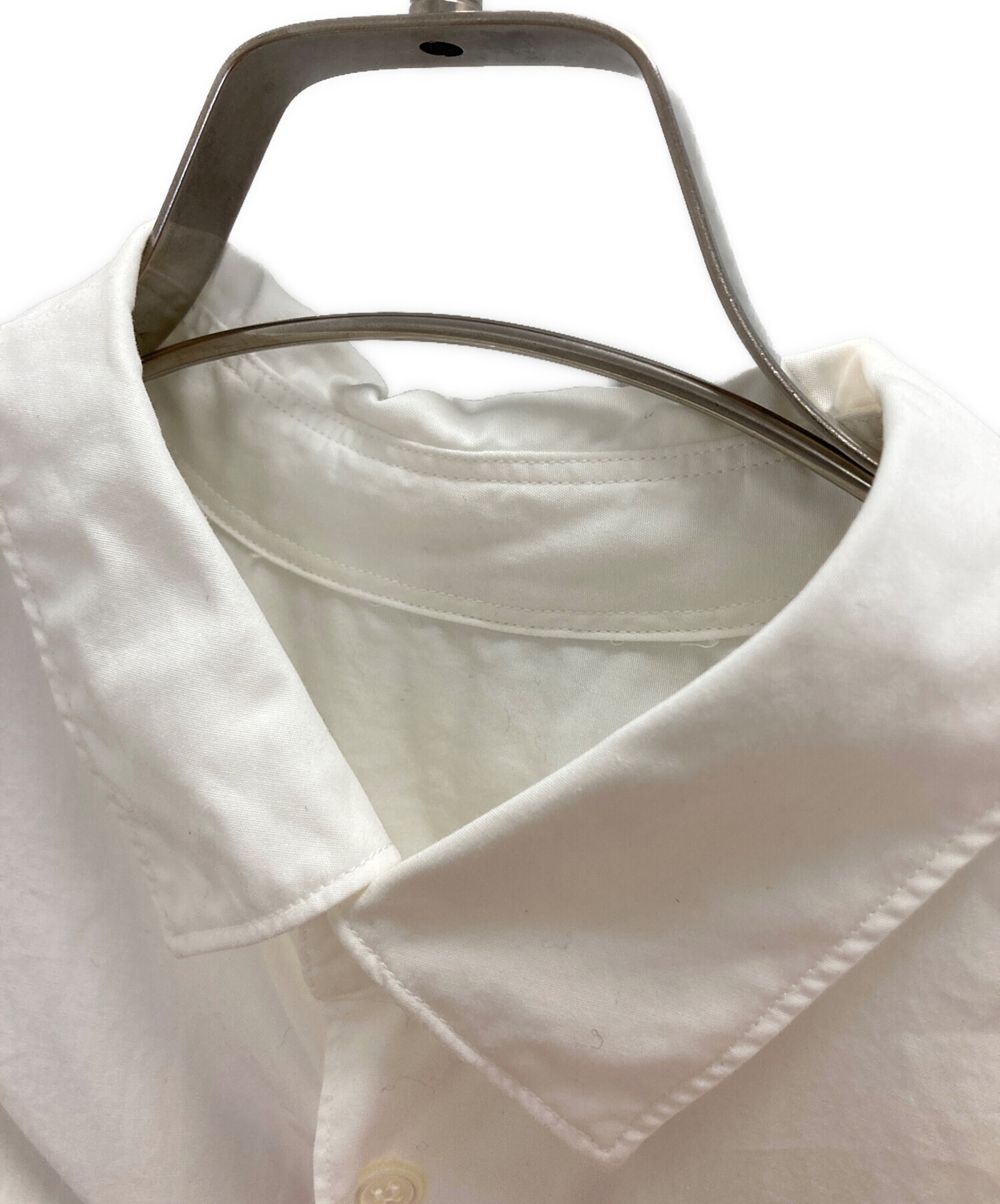 COMME des GARCONS コムデギャルソン ブラウス XS 白 【古着】【中古】【送料無料】 COMME des GARCONS（シャツ/ブラウス(長袖/七分) ・ ホワイト/白色系