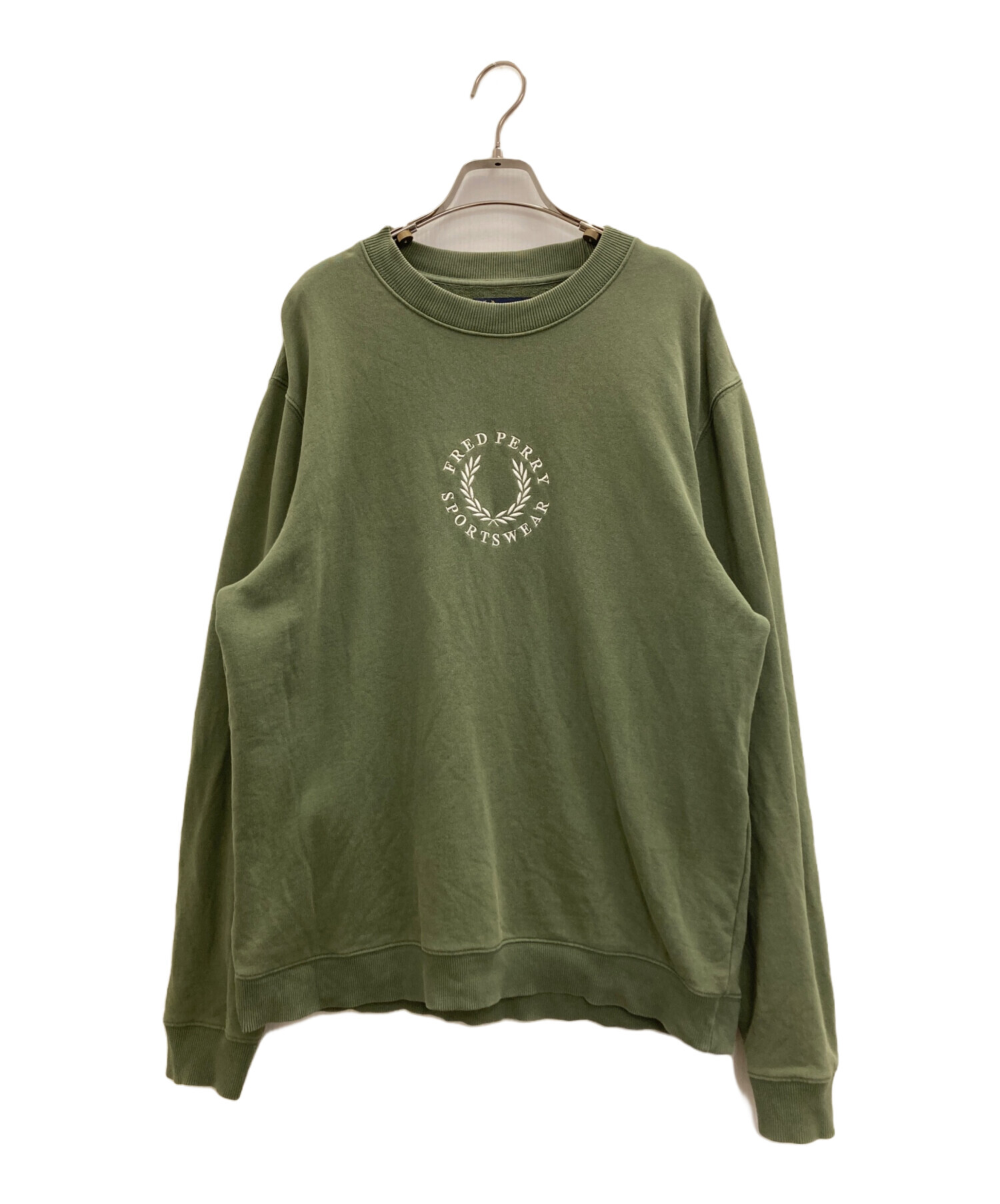 中古・古着通販】FRED PERRY (フレッドペリー) ロゴ刺繍スウェット