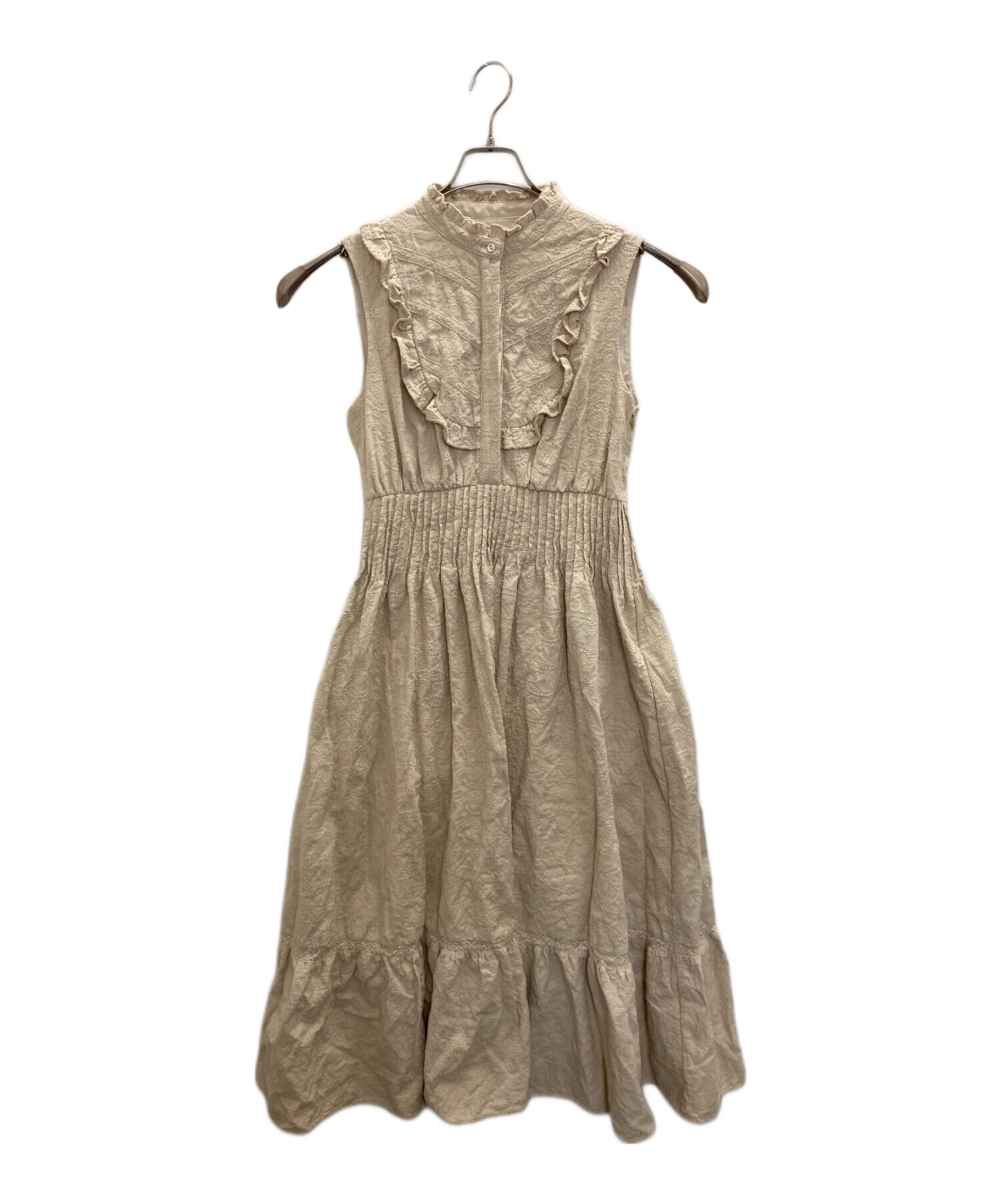 Herlipto Paisley Cotton Lace Long Dress