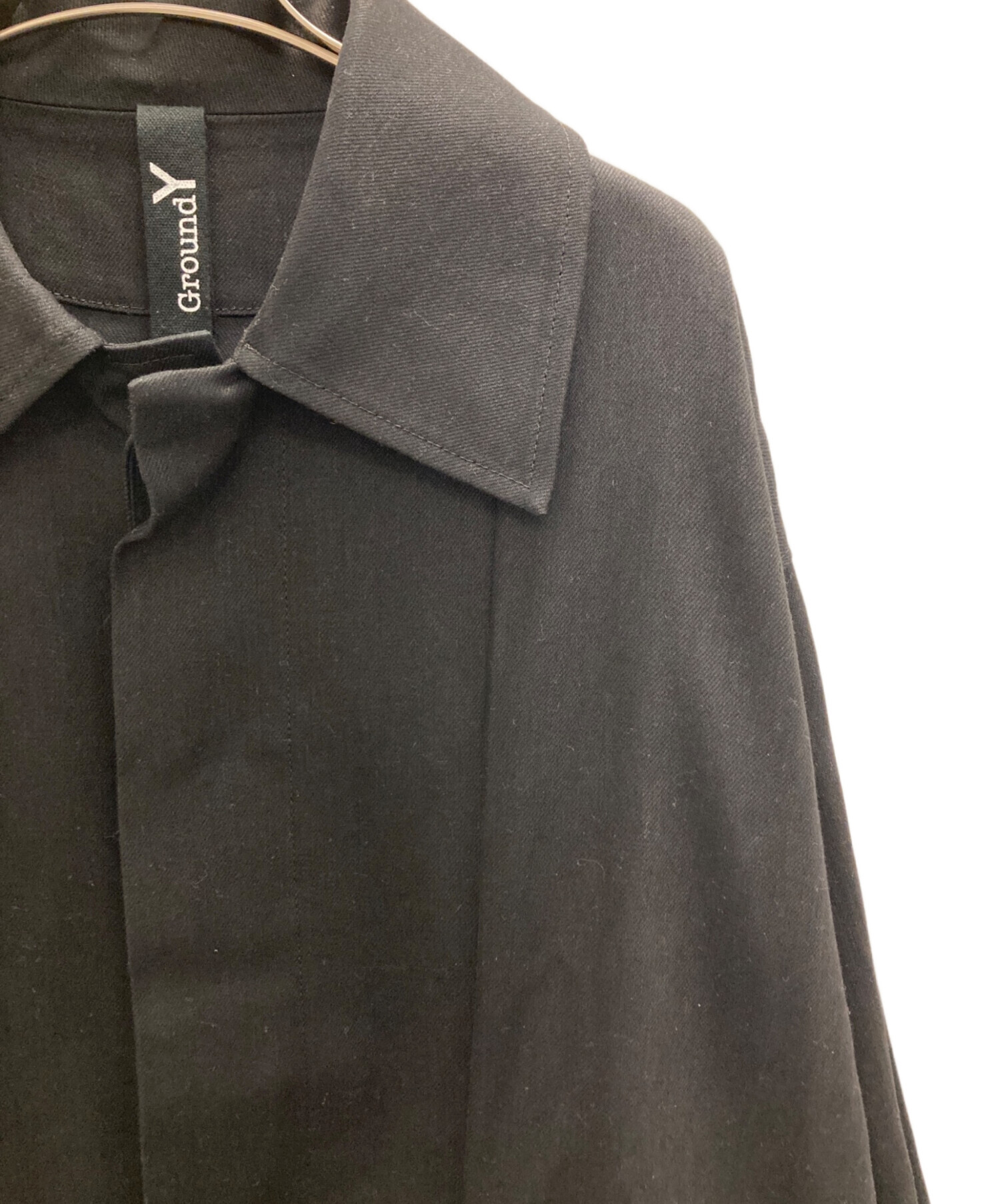 中古・古着通販】GROUND Y (グラウンドワイ) 23AW ステンカラーコート