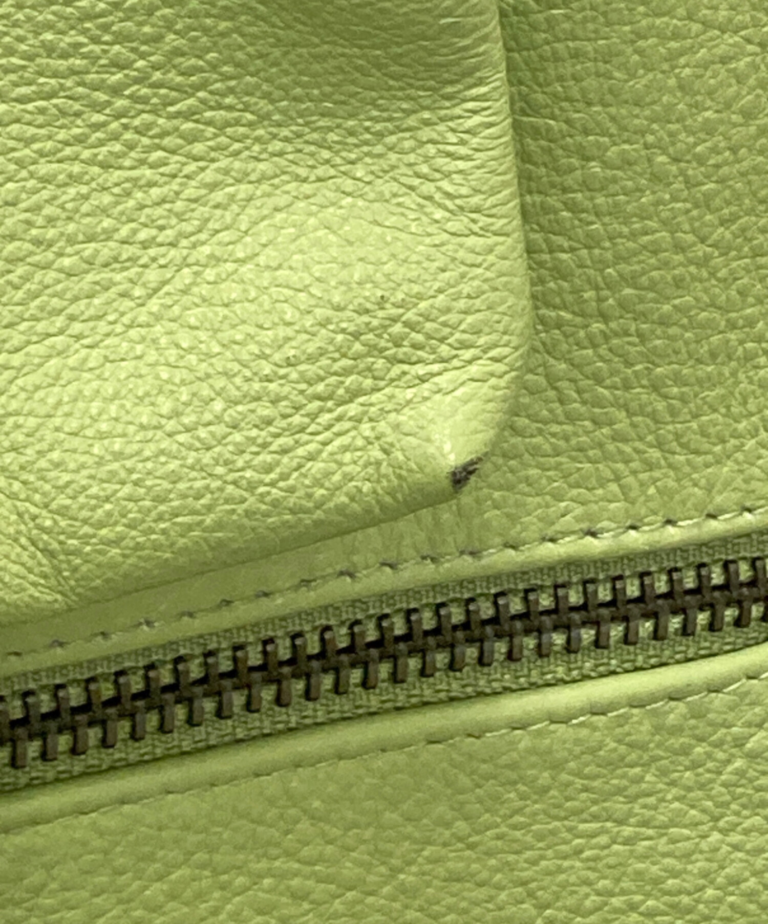 中古・古着通販】GOLF (ゴルフ) レザーベスト グリーン サイズ:M