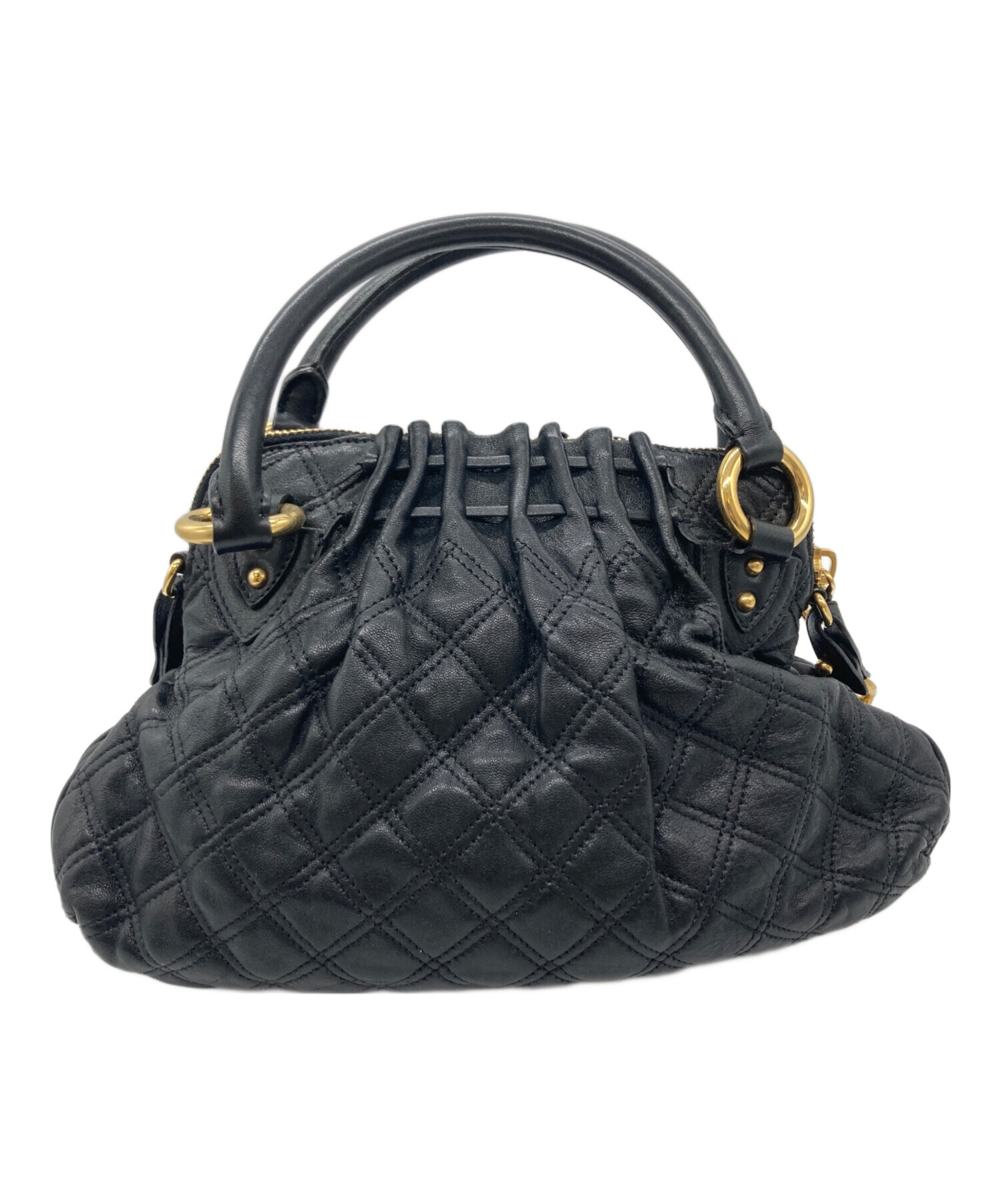 マークジェイコブス MARC JACOBS レザー キルティング 斜め掛け 