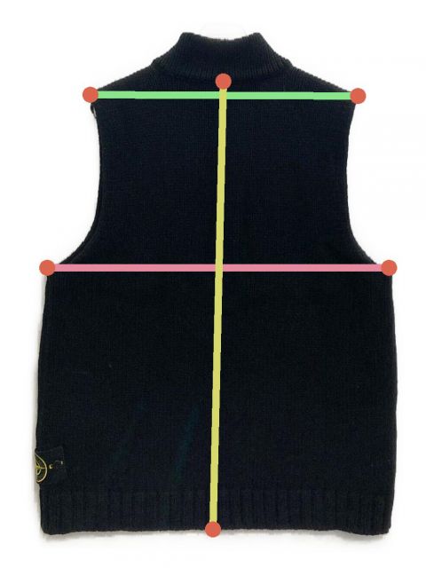 中古・古着通販】STONE ISLAND (ストーンアイランド) ニットジップ