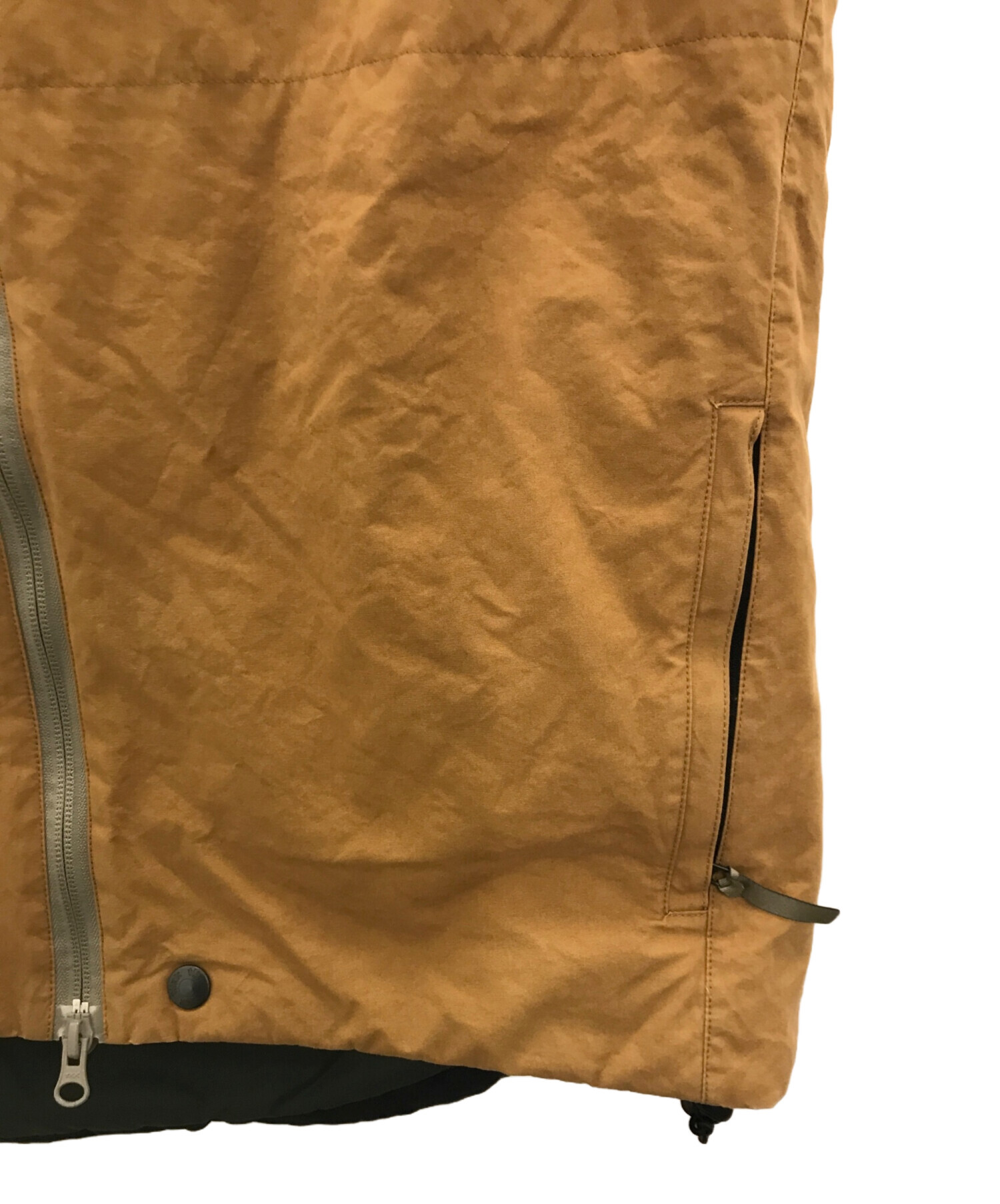 中古・古着通販】tilak (ティラック) Ventile Hood Vest ブラウン