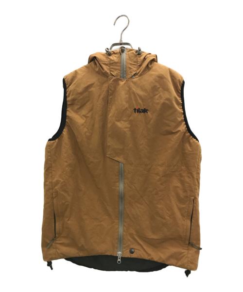 Tilak Ventile Hood Vest 【Ｍ】 cinnamon 中古・古着通販】tilak (ティラック) Ventile Hood Vest ブラウン