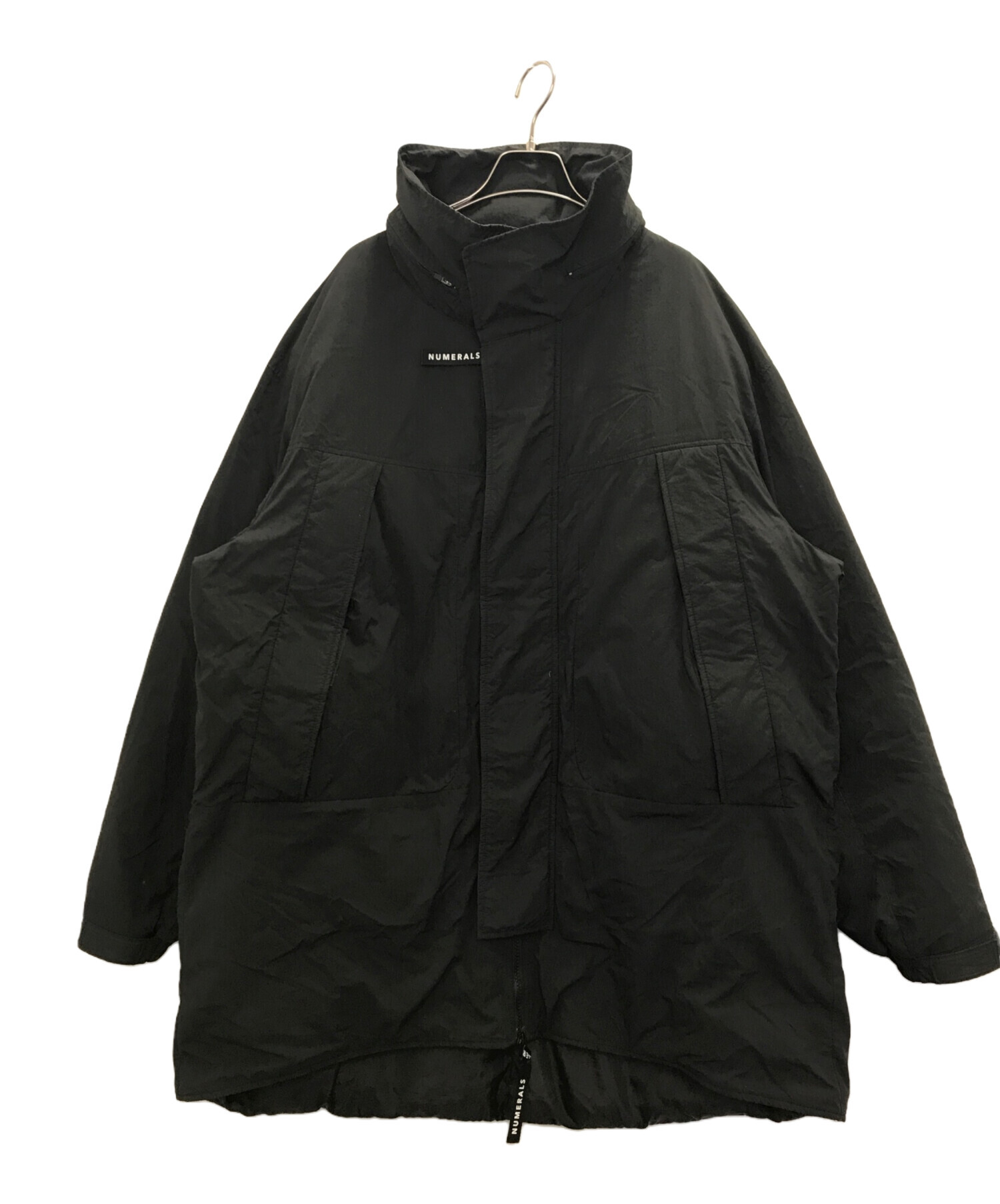 NUMERALS モンスターパーカー L 黒 中綿 THERMOLITE NUMERALS モンスターパーカー L 黒 中綿 THERMOLITE - メルカリ