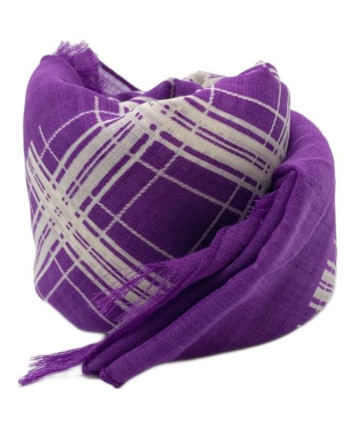 トリココムデギャルソン　ストール　タータンチェック TORICOコム・デ・ギャルソンチェックストール トリココムデギャルソン