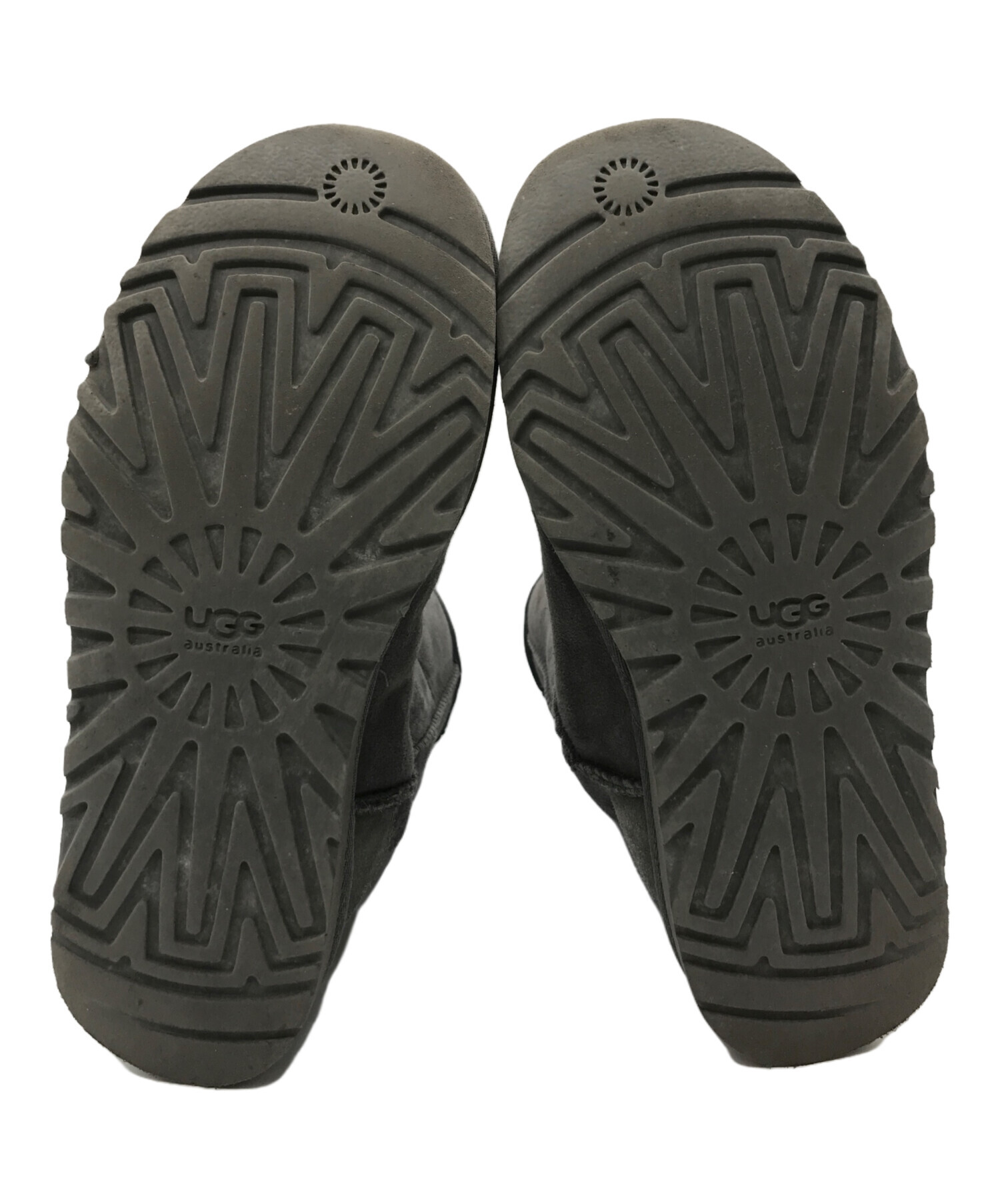 中古・古着通販】UGG (アグ) ムートンブーツ グレー サイズ:24cm