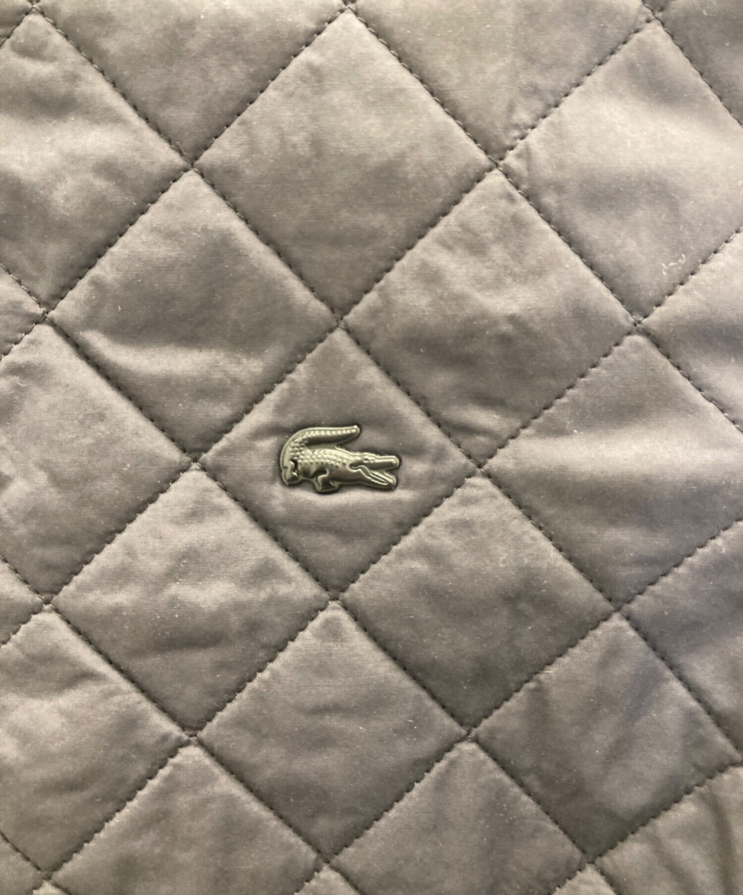 中古・古着通販】LACOSTE (ラコステ) キルティングジャケット ネイビー 
