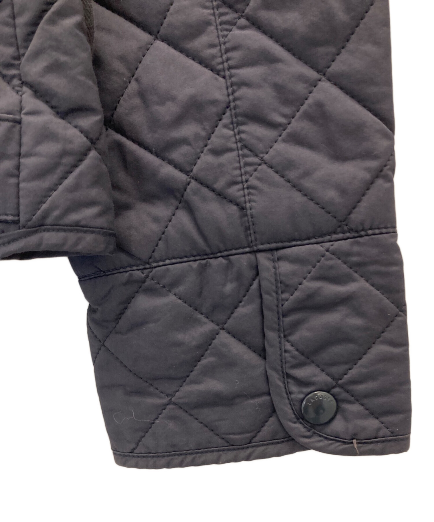 中古・古着通販】LACOSTE (ラコステ) キルティングジャケット ネイビー 