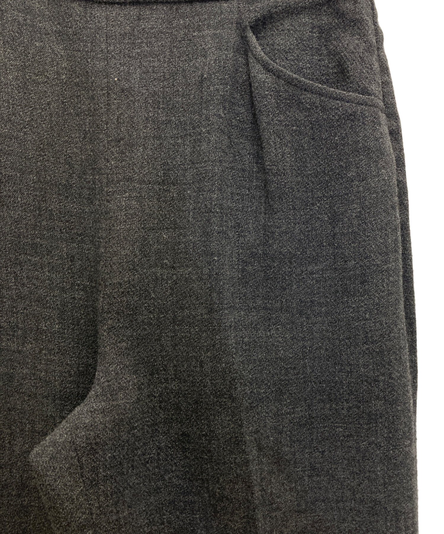 KENZO ケンゾー スラックス メンズ 【古着】【中古】 中古・古着通販】KENZO (ケンゾー) ウールスラックス グレー サイズ:40