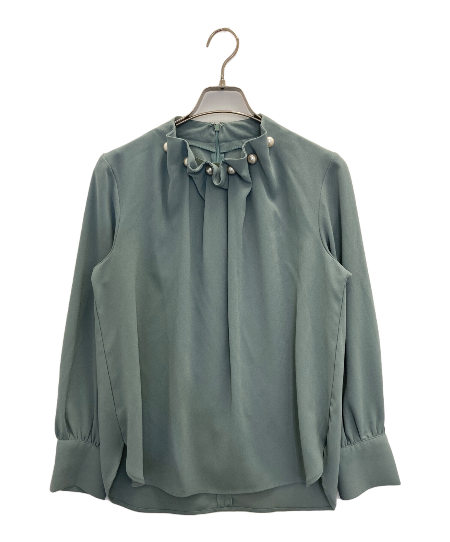 TONAL ジョーゼットパールハイネックブラウス TONAL（トーナル）の「ジョーゼットパールハイネックブラウス（シャツ