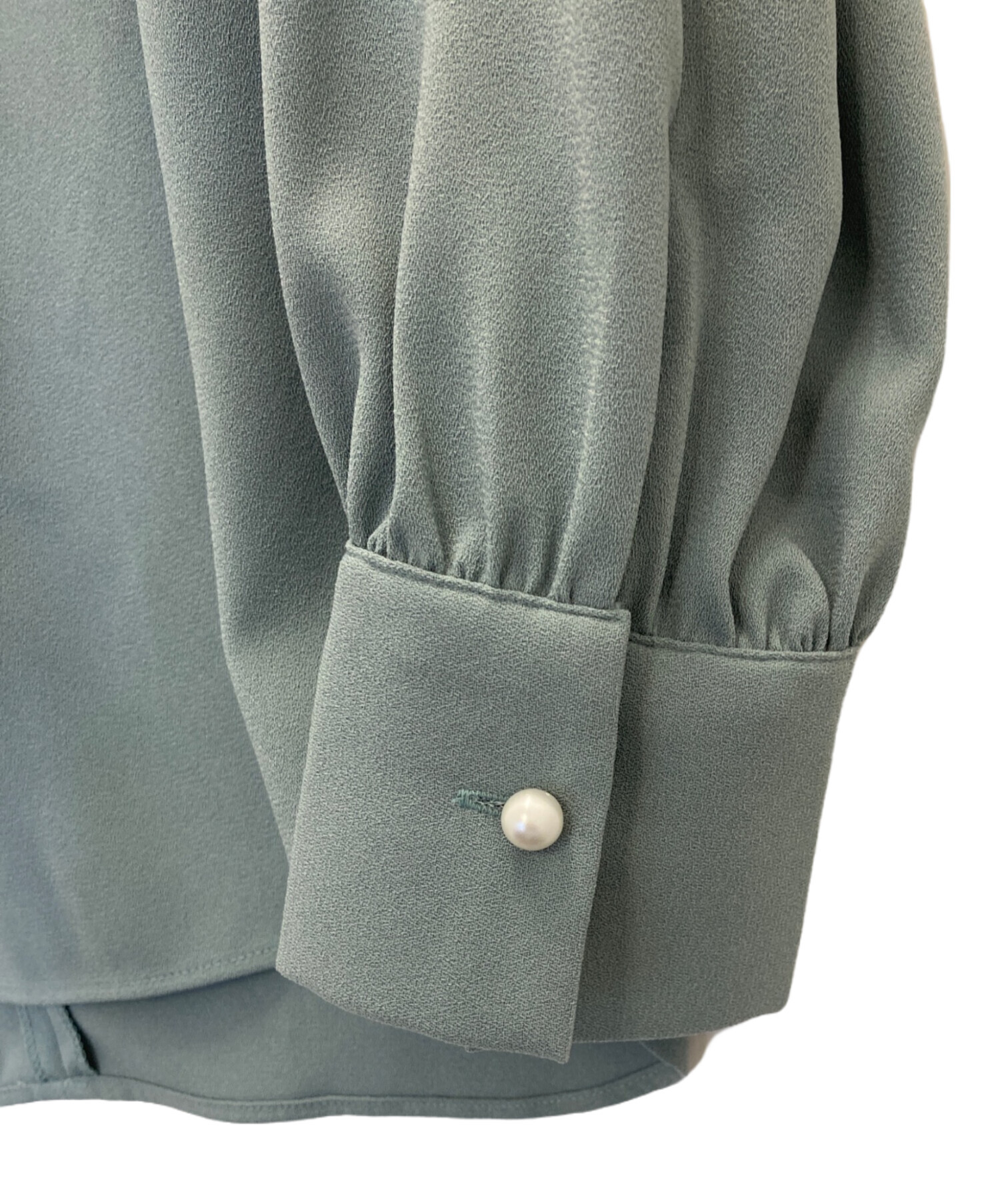 中古・古着通販】TONAL (トーナル) ジョーゼットパールハイネック 