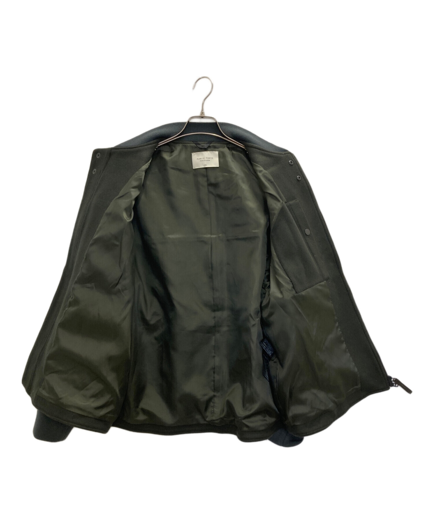中古・古着通販】PUBLIC TOKYO (パブリックトウキョウ) S140メルトンMA 