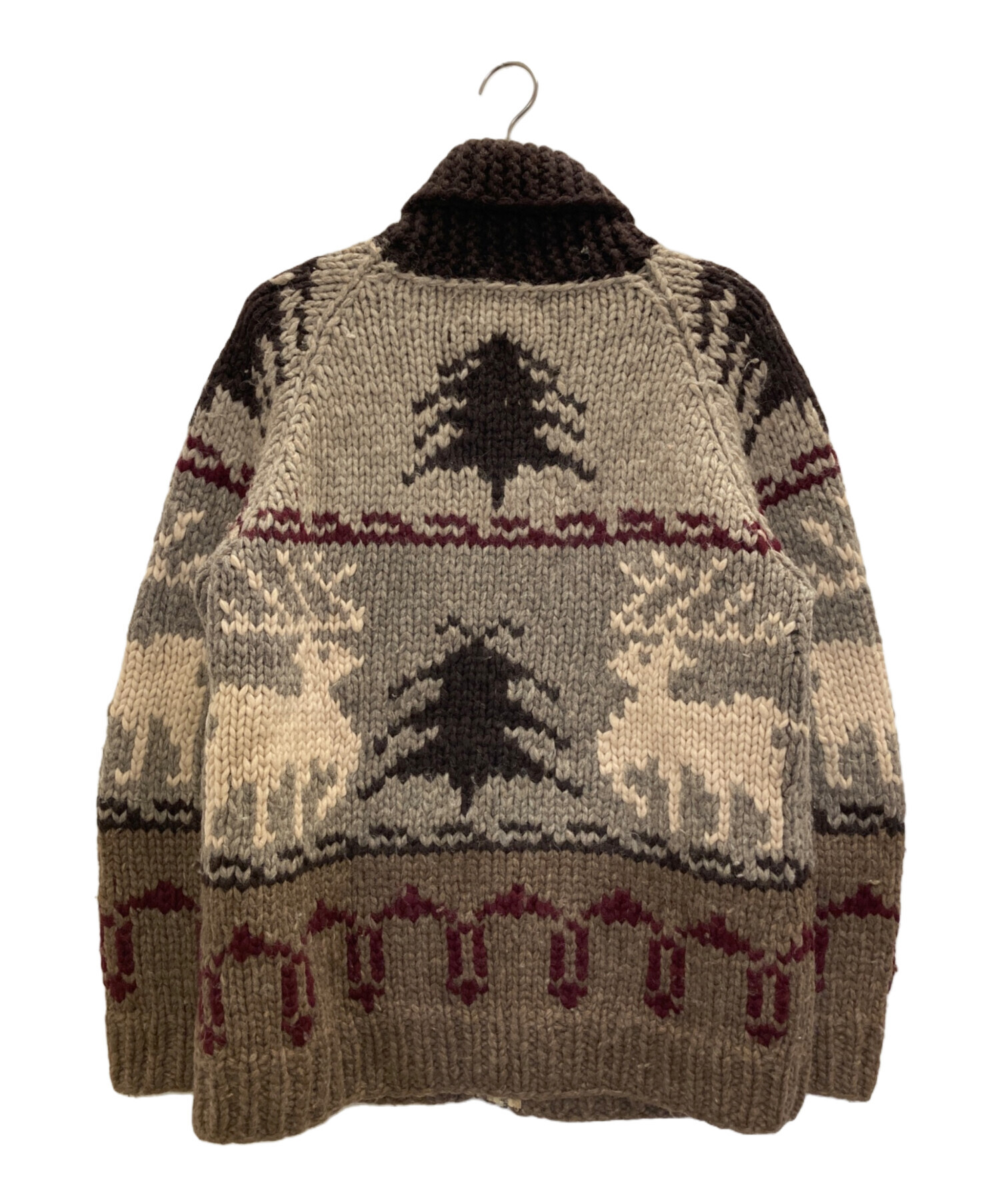 中古・古着通販】KANATA (カナタ) カウチンニットカーディガン