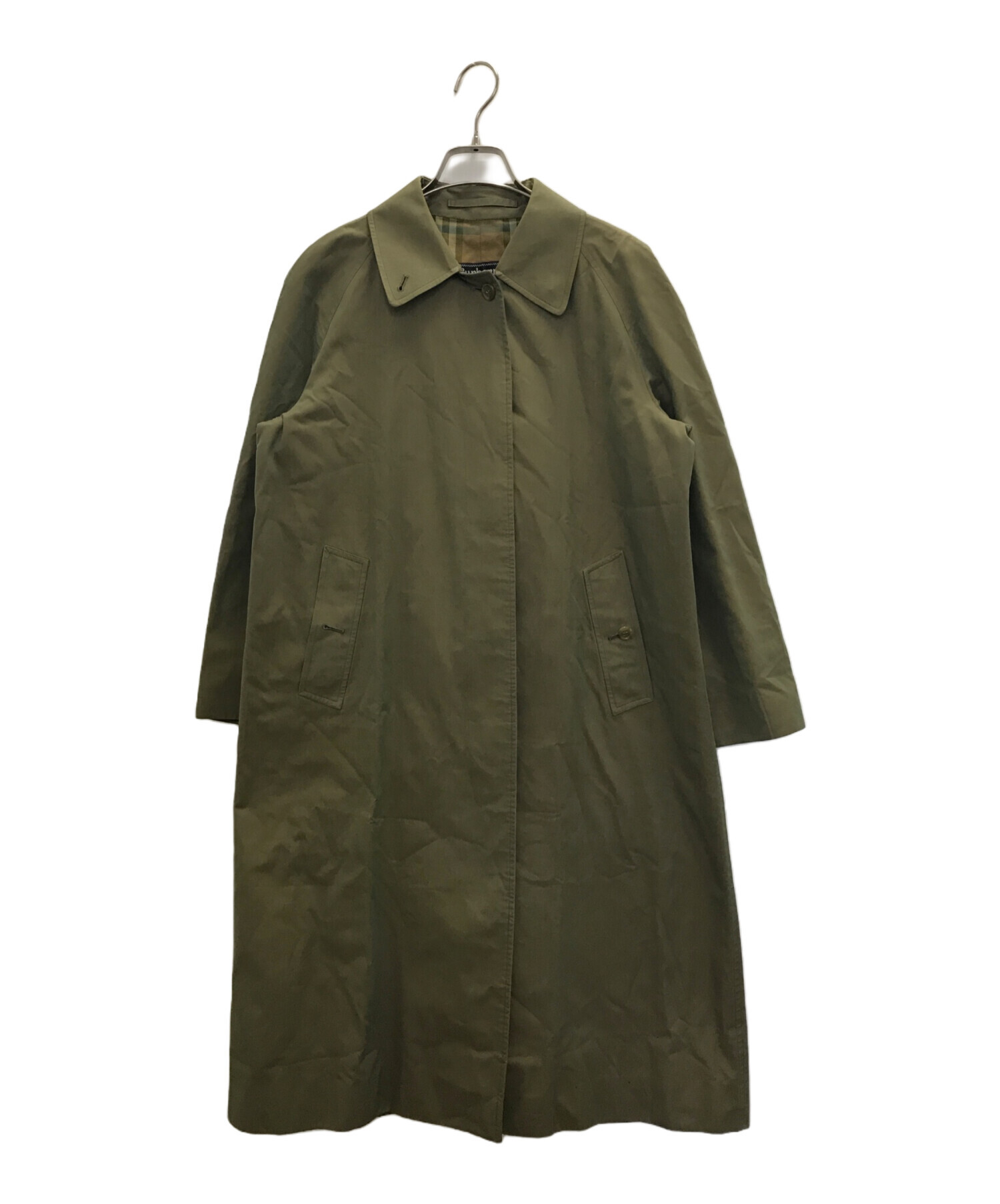 中古・古着通販】BURBERRY (バーバリー) ステンカラーコート ベージュ