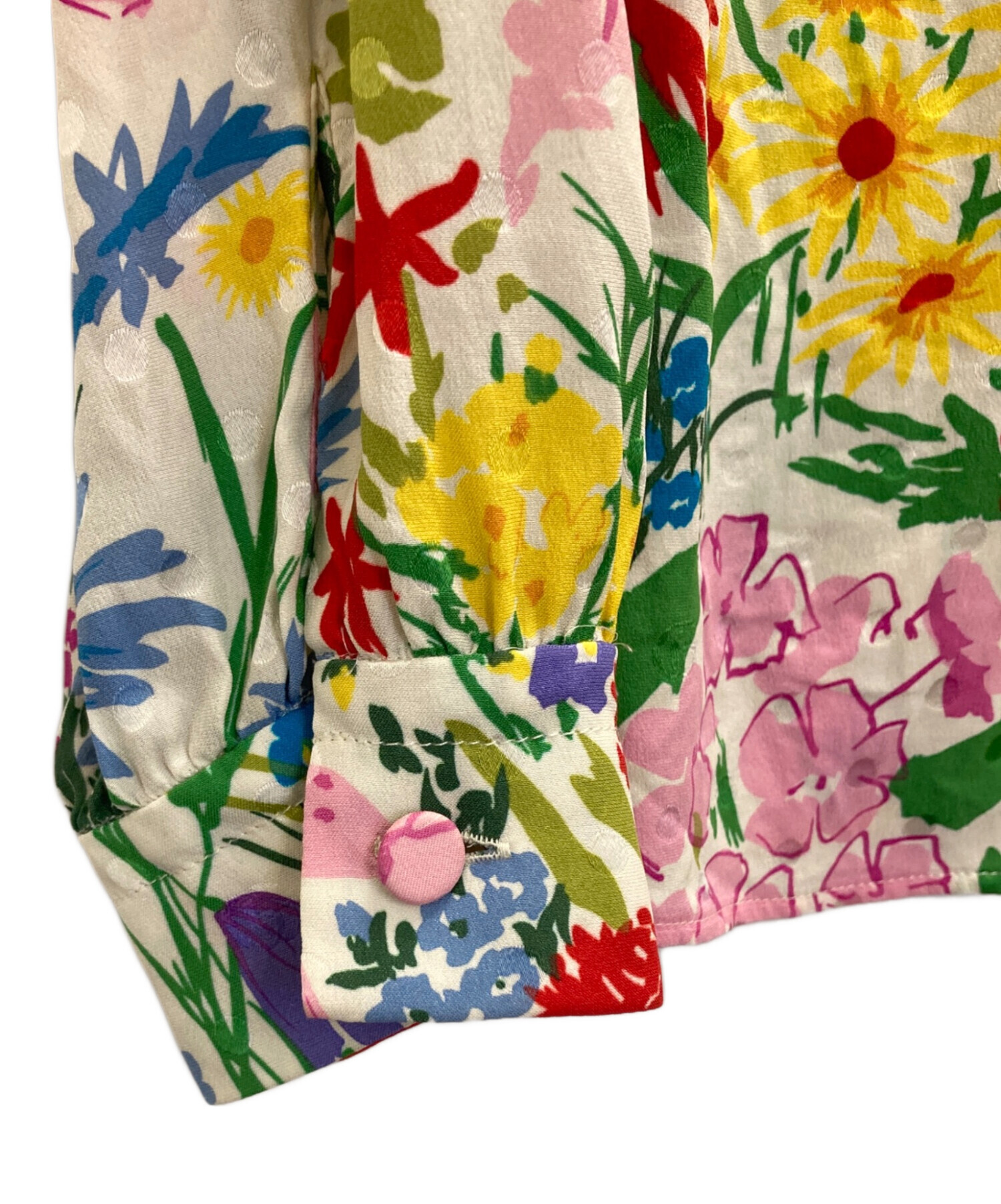 中古・古着通販GUCCI Gucci グッチ ロングTシャツ 花柄 フローラル